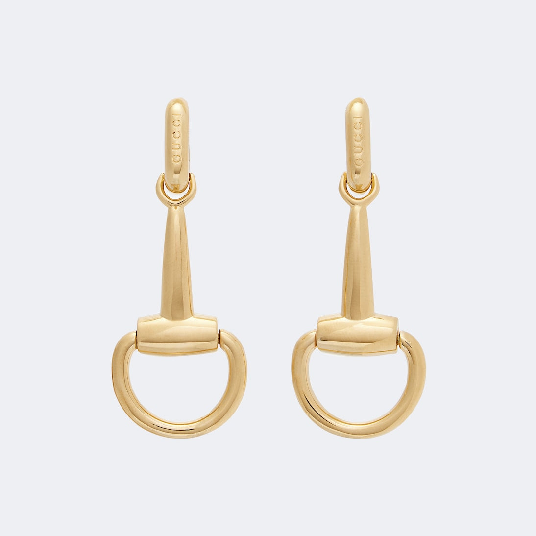 Gucci - Horsebit drop earrings