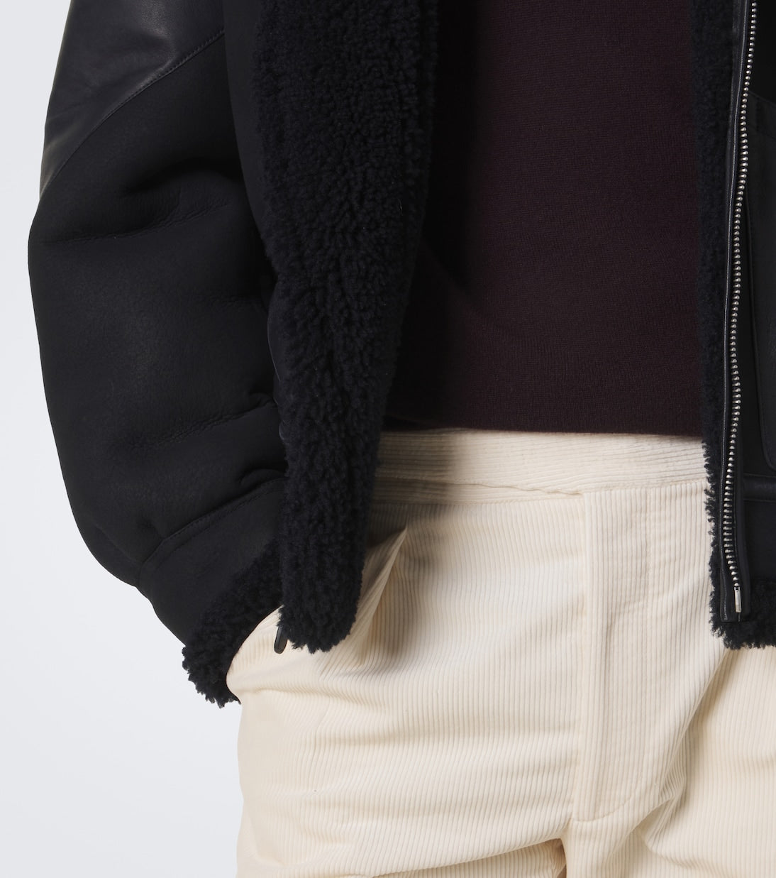Ralph Lauren Purple Label - Byron cotton corduroy straight pants
