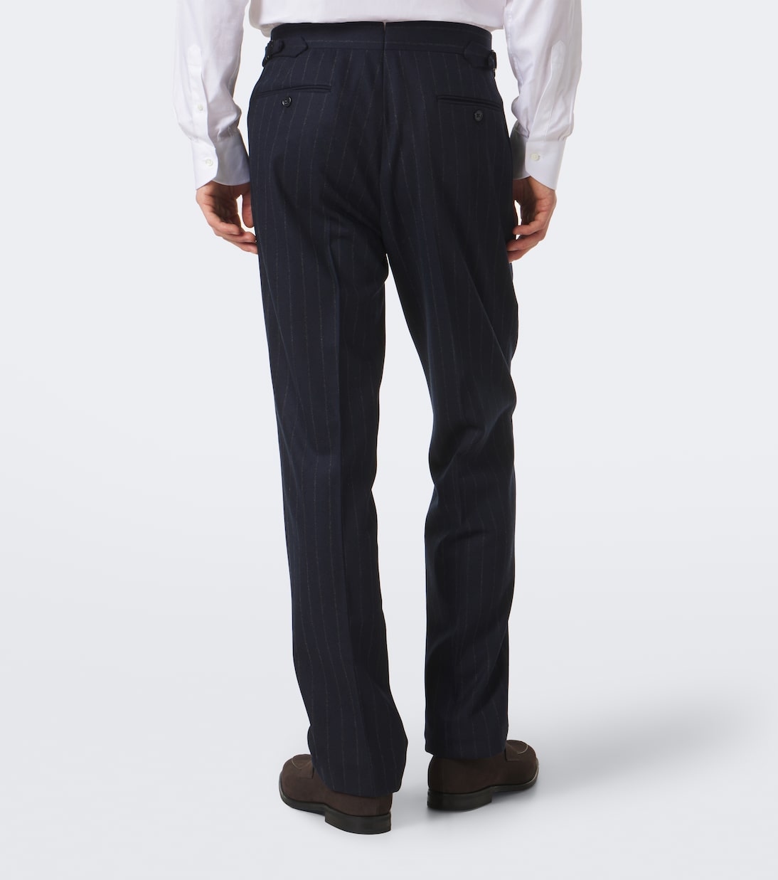 Ralph Lauren Purple Label - Chalk stripe wool and cashmere suit