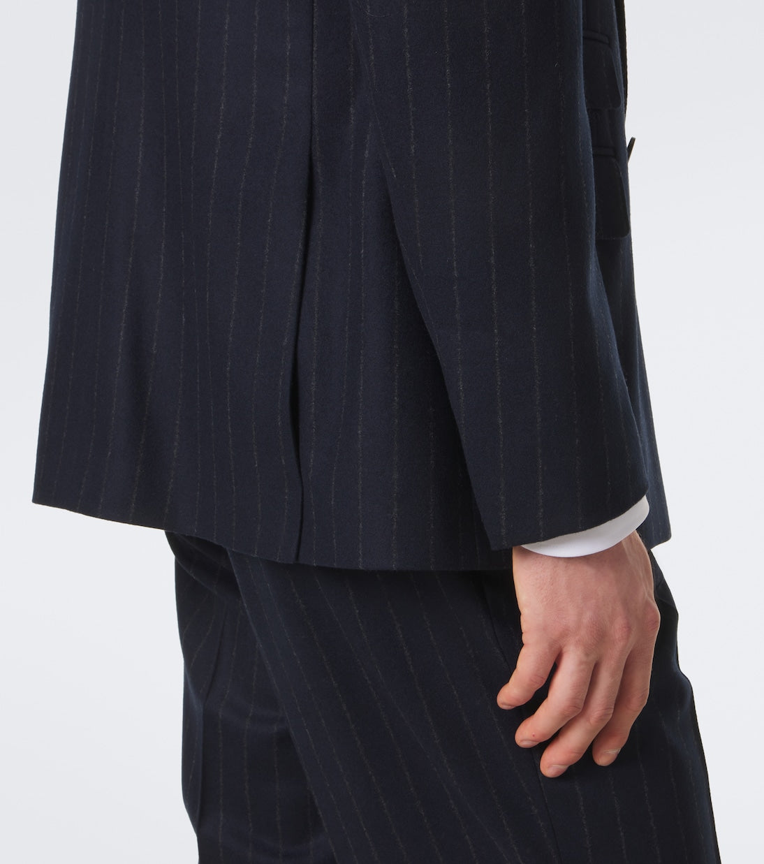 Ralph Lauren Purple Label - Chalk stripe wool and cashmere suit
