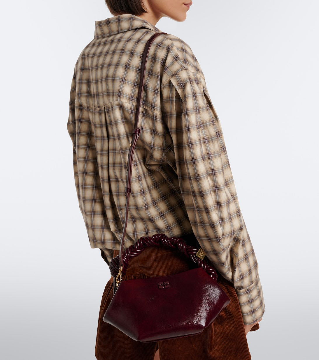 Ganni - Bou Mini top-handle bag