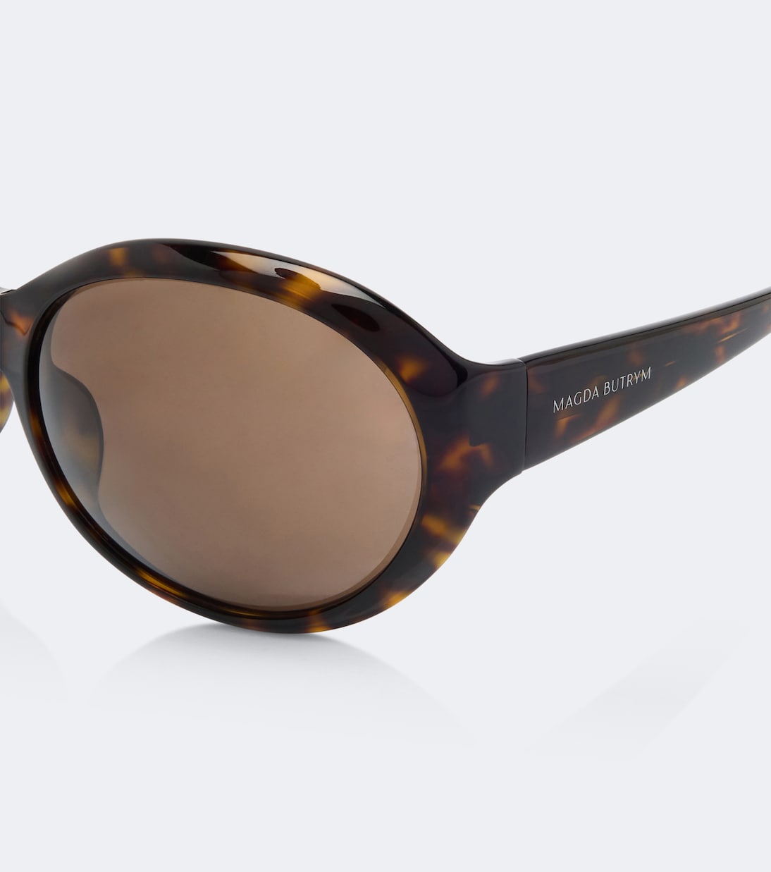 Magda Butrym - Logo oversized sunglasses