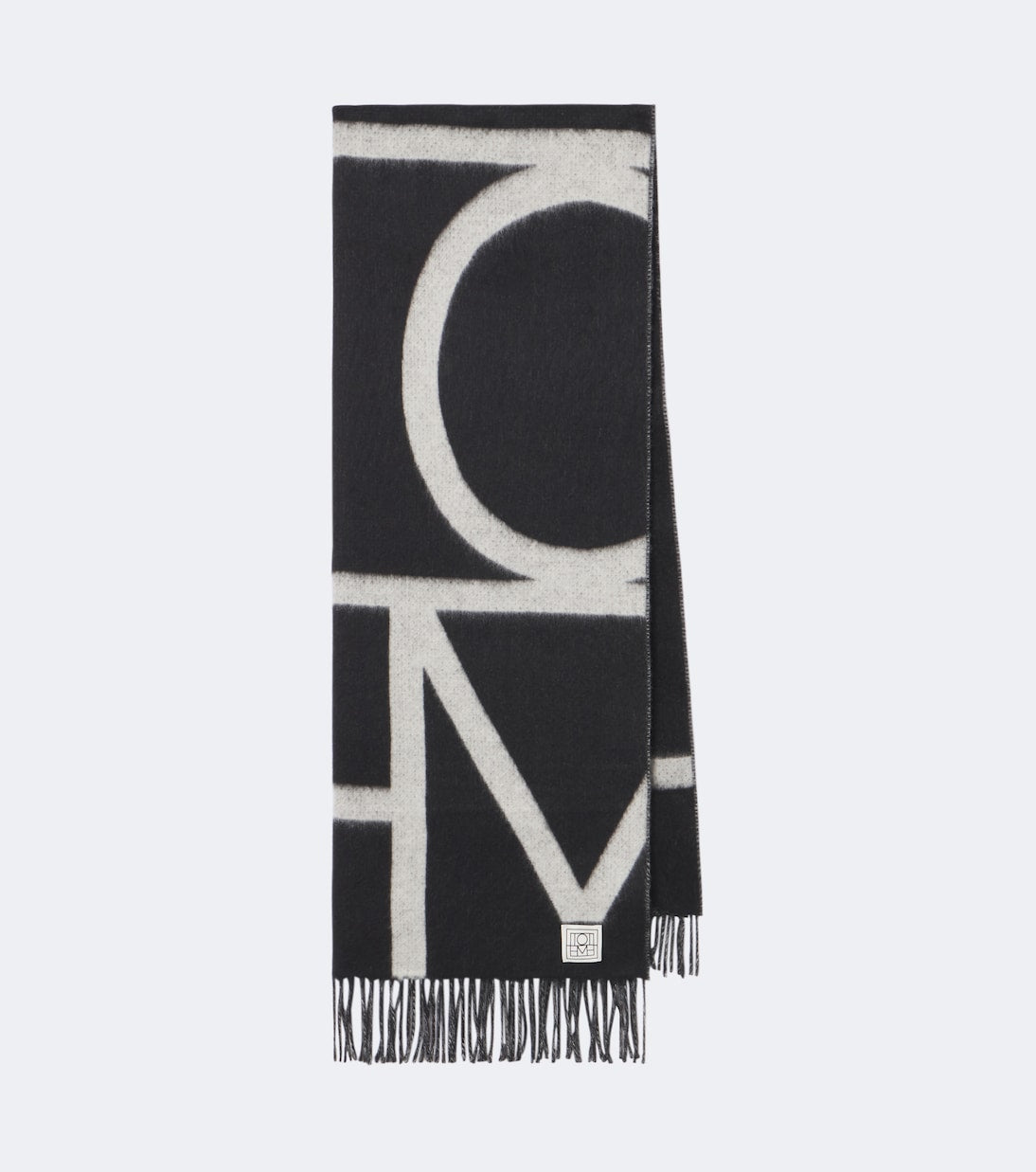 Toteme - Fringed virgin wool scarf