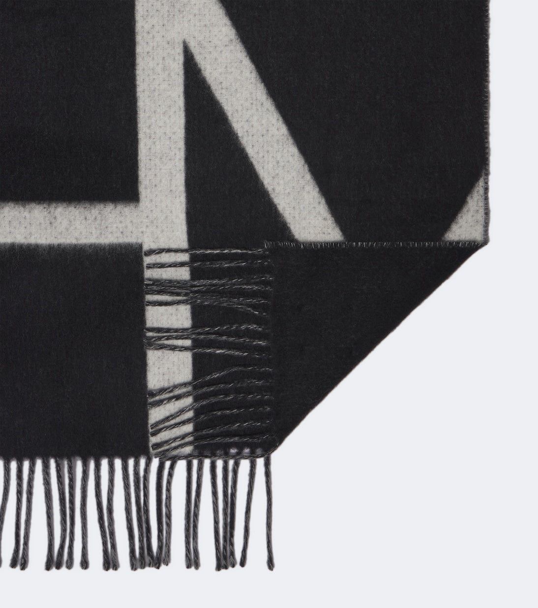 Toteme - Fringed virgin wool scarf