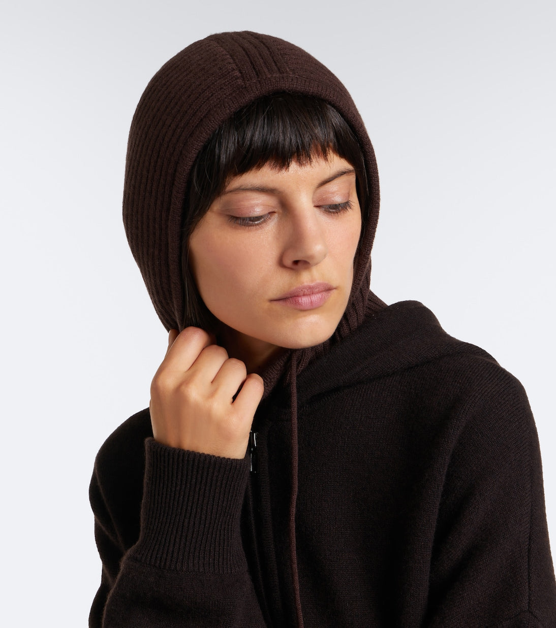 Yves Salomon - Ribbed-knit cashmere balaclava