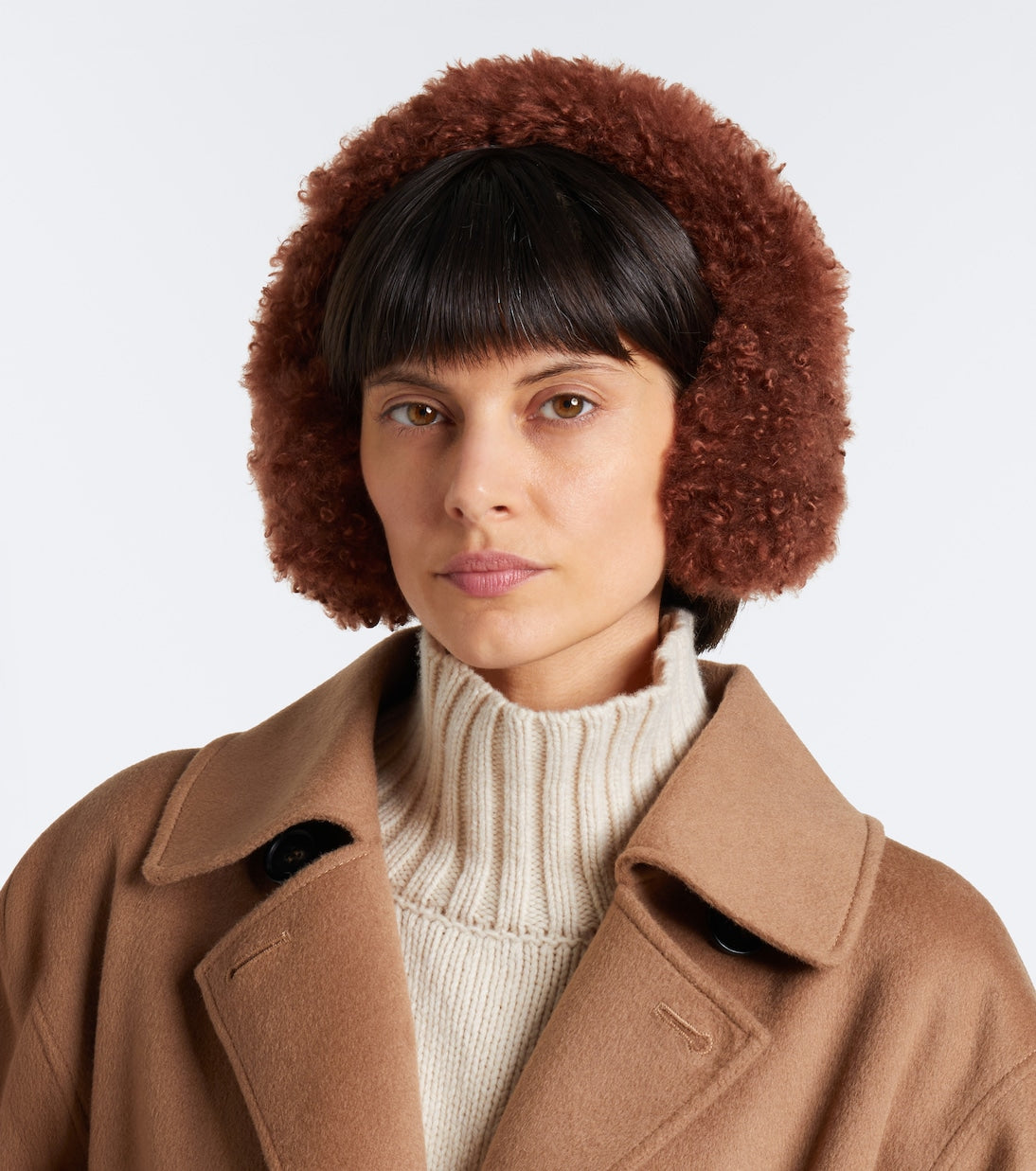 Yves Salomon - Shearling earmuffs