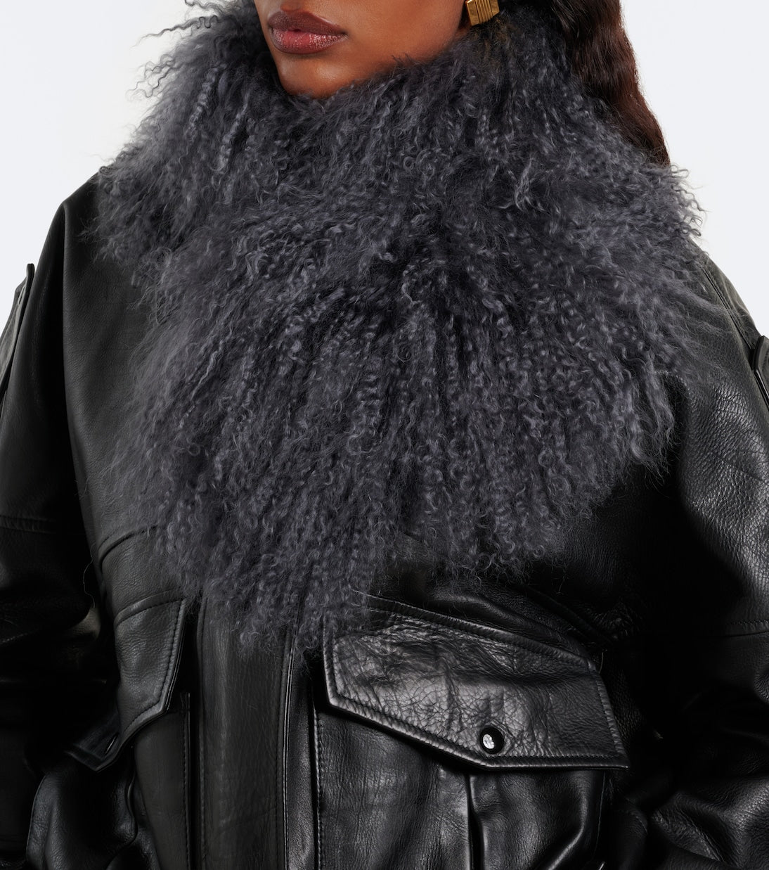 Yves Salomon - Shearling scarf