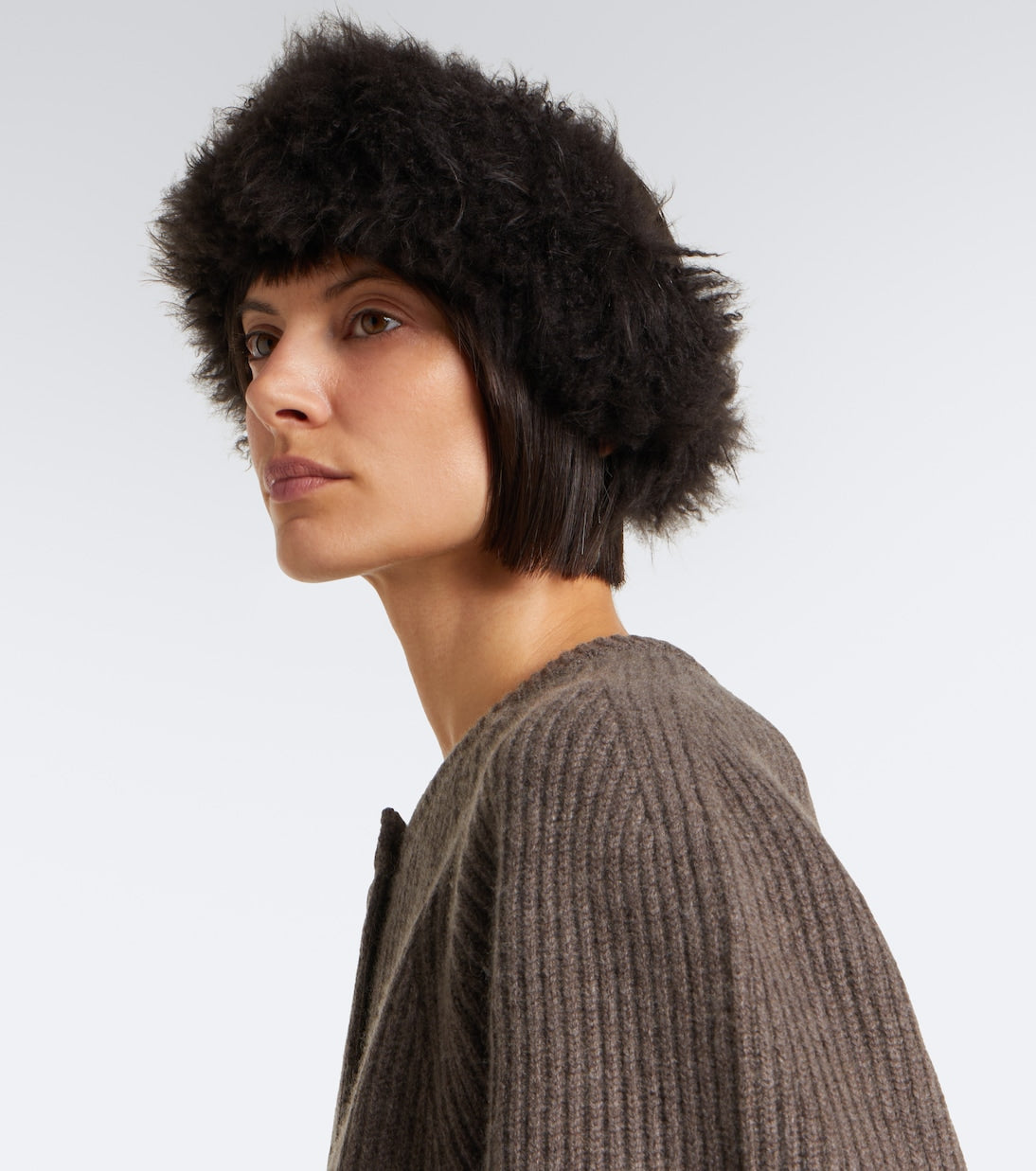 Yves Salomon - Shearling headband
