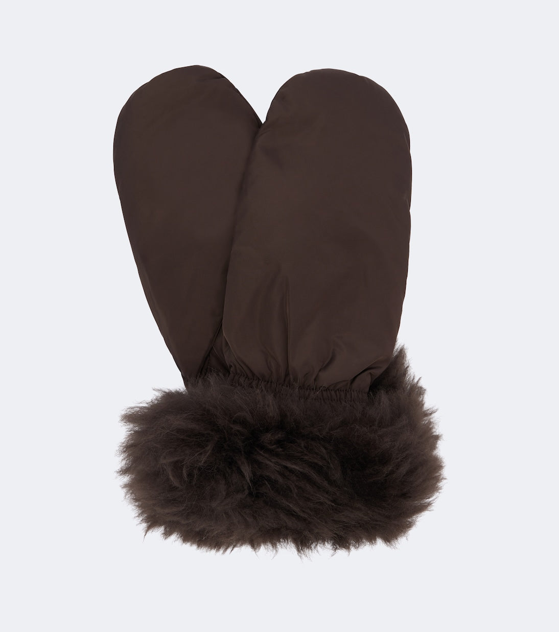 Yves Salomon - Shearling-trimmed down mittens