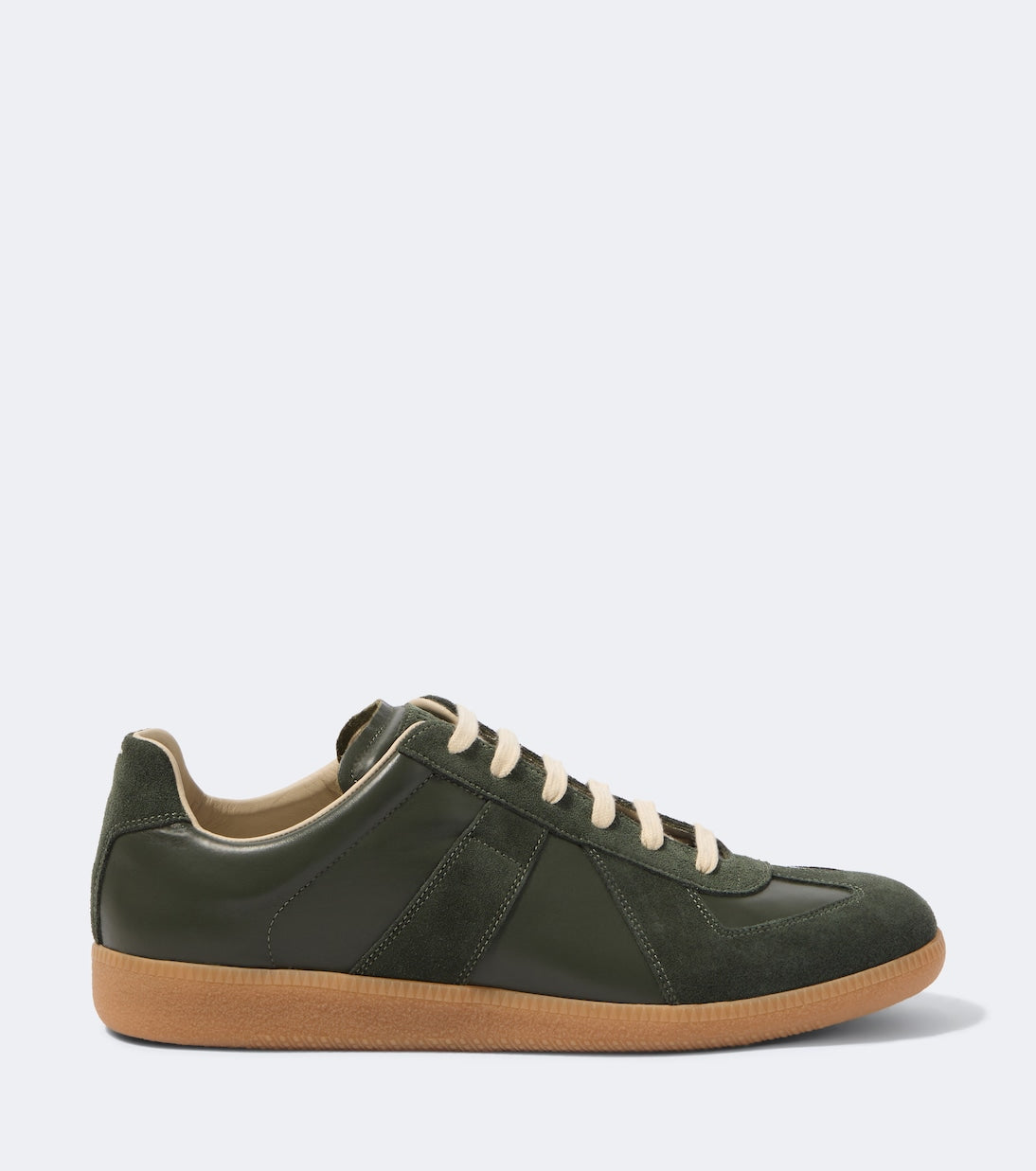 Maison Margiela - Replica leather and suede sneakers