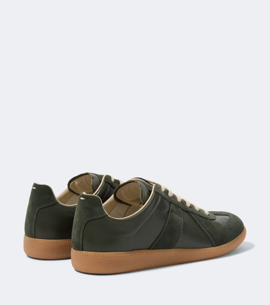 Maison Margiela - Replica leather and suede sneakers