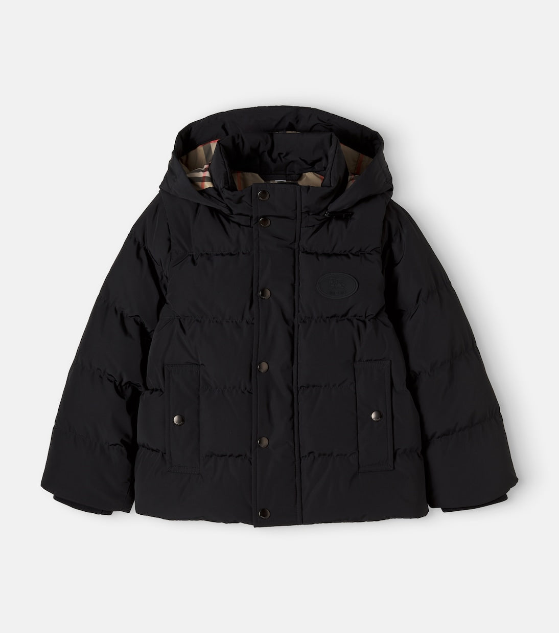 Burberry Kids - Convertible hooded down jacket