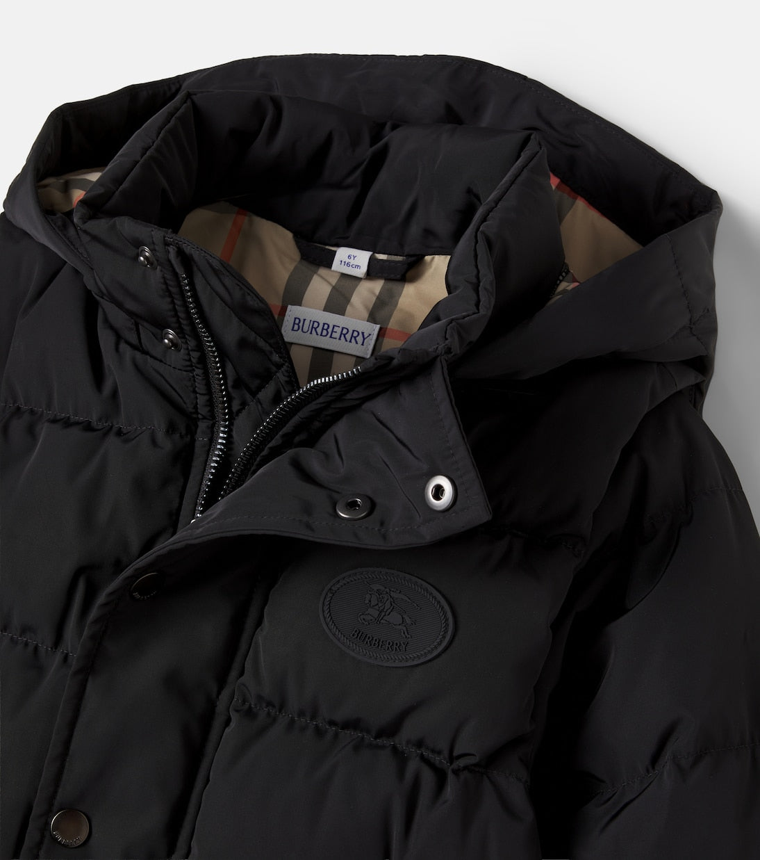 Burberry Kids - Convertible hooded down jacket