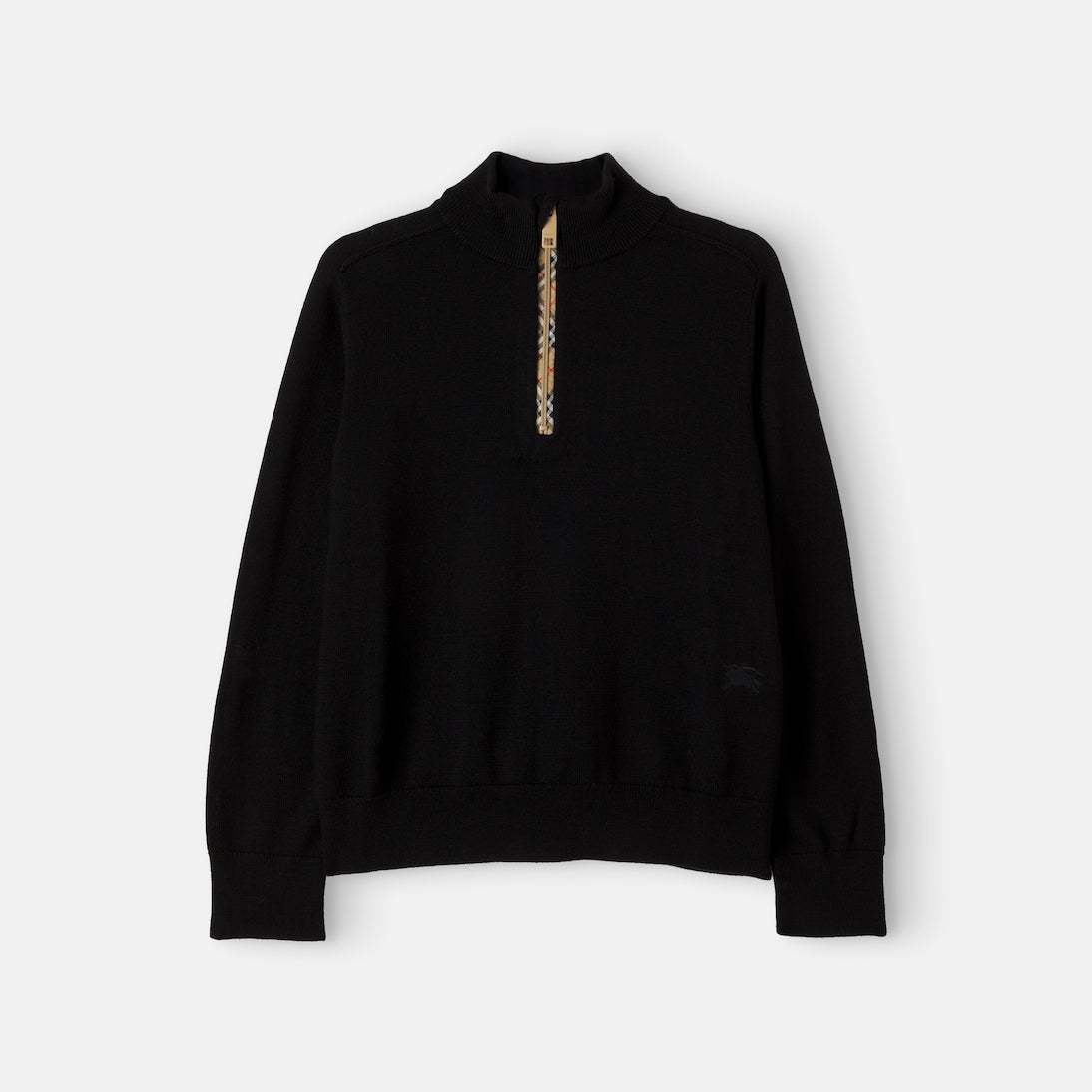 Burberry Kids - Wool half-zip sweater