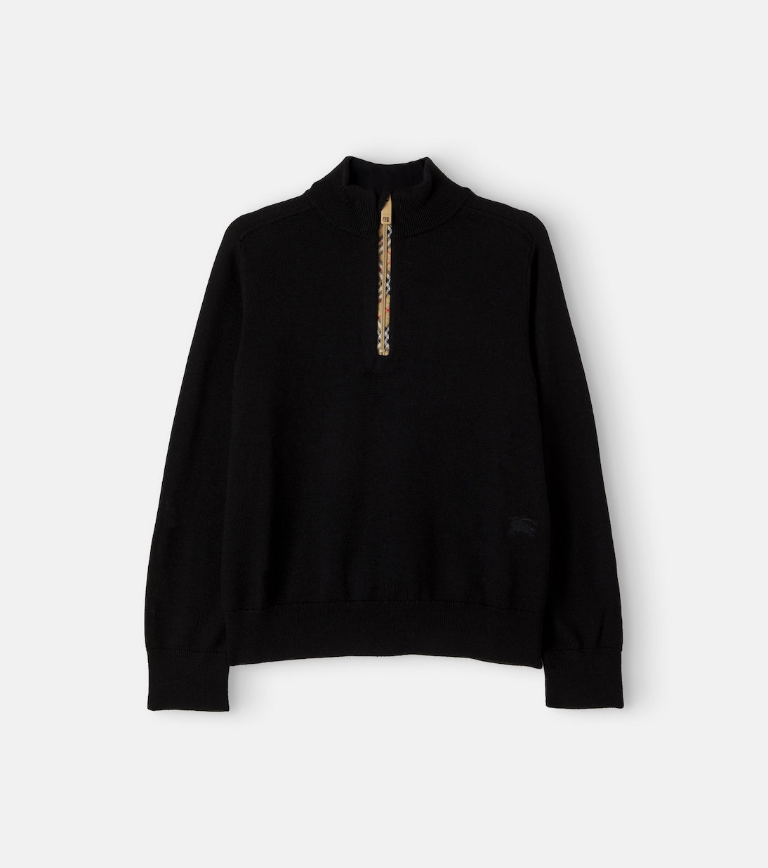 Burberry Kids - Wool half-zip sweater