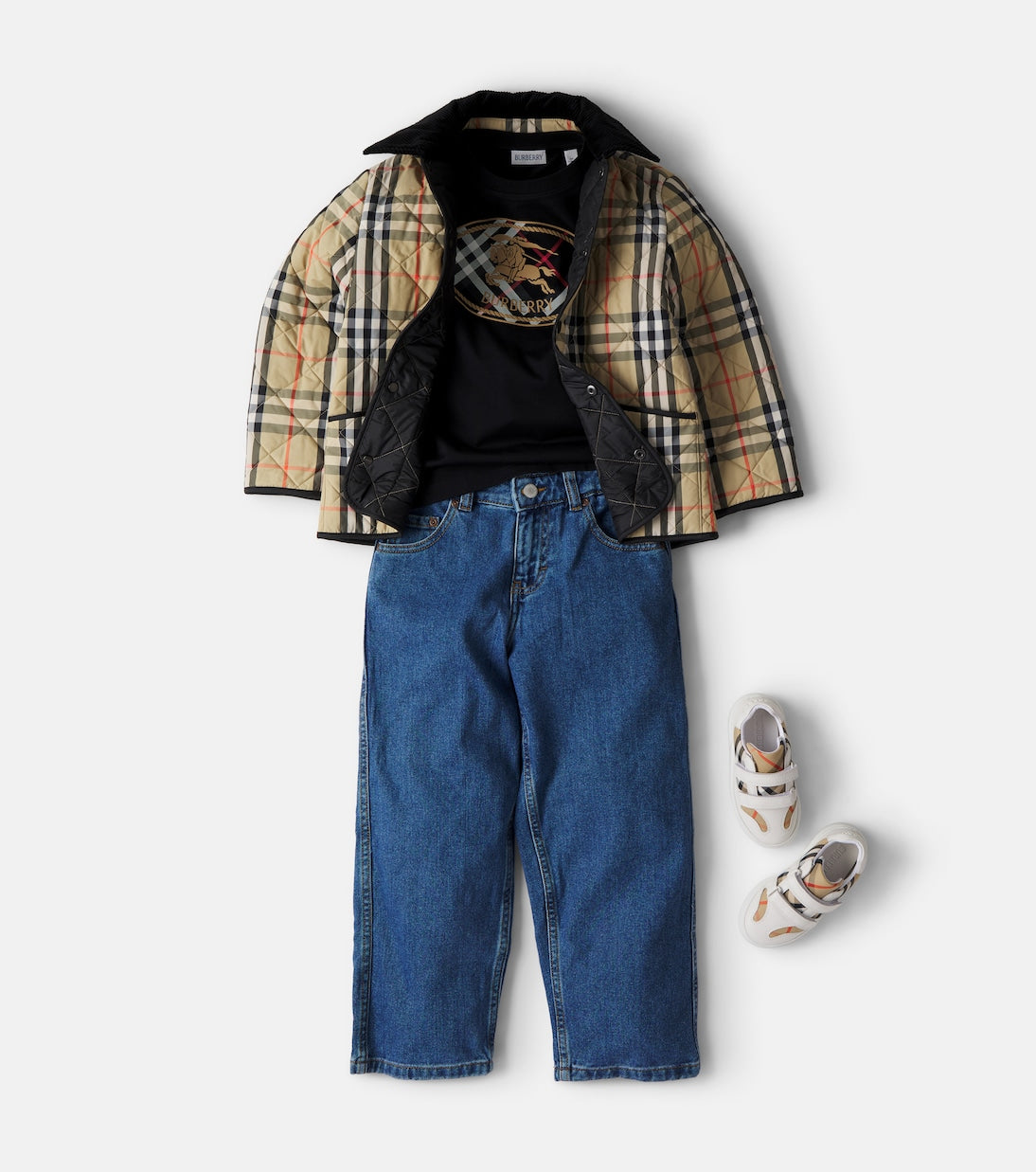 Burberry Kids - EKD cotton jersey T-shirt