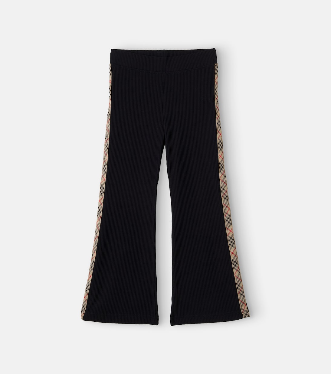 Burberry Kids - Burberry Check cotton-blend flared pants