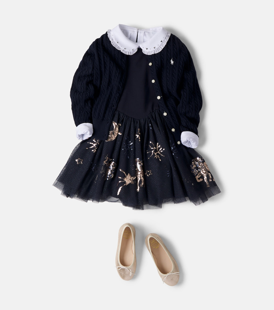 Konges Sløjd - Yvonne sequined cotton-blend dress