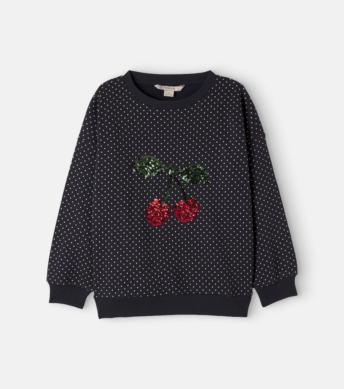 Konges Sløjd - Lou polka-dot sequined cotton-blend sweater