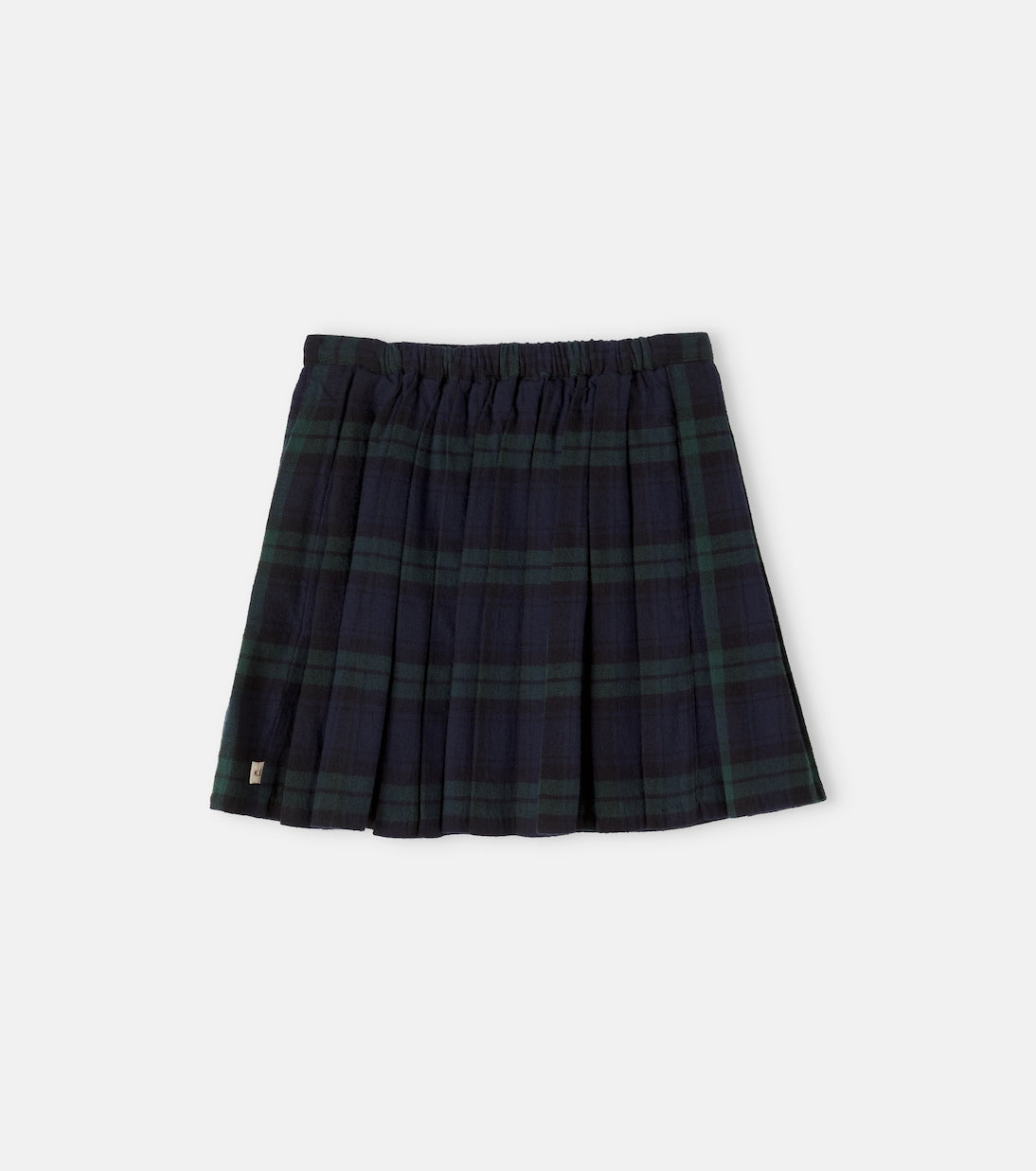 Konges Sløjd - Checky pleated cotton skirt