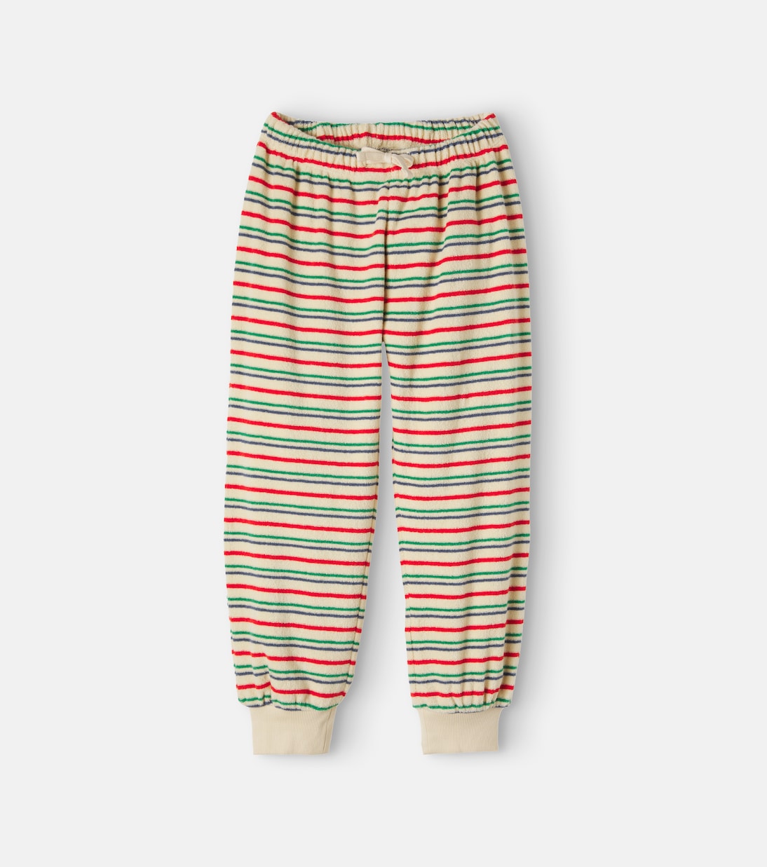 Konges Sløjd - Itty striped cotton terry sweatpants
