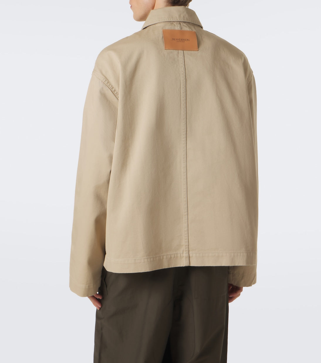 JW Anderson - Embroidered cotton canvas jacket