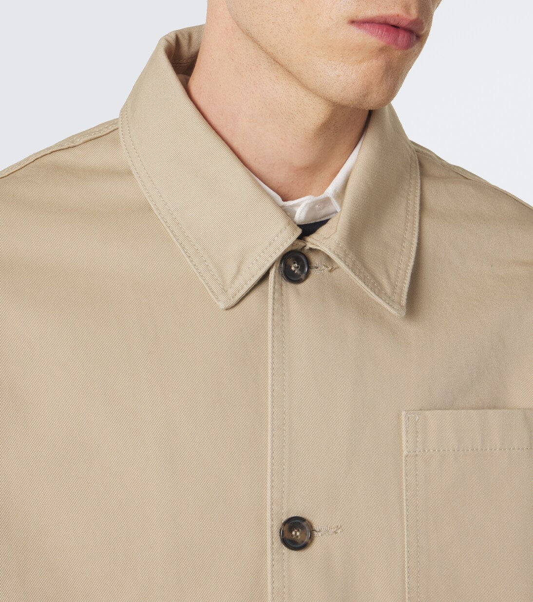 JW Anderson - Embroidered cotton canvas jacket
