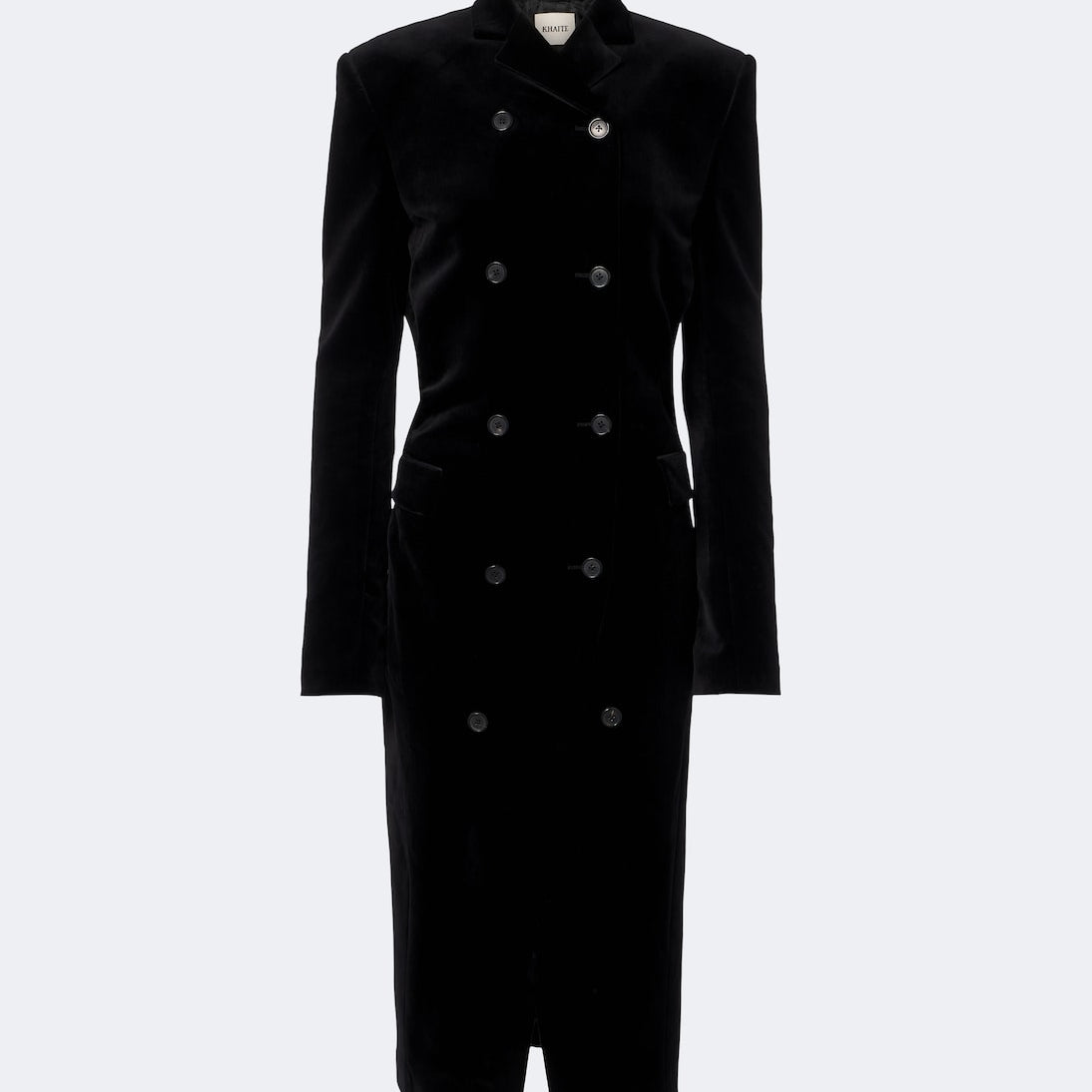 Khaite - Rolon cotton double-breasted coat