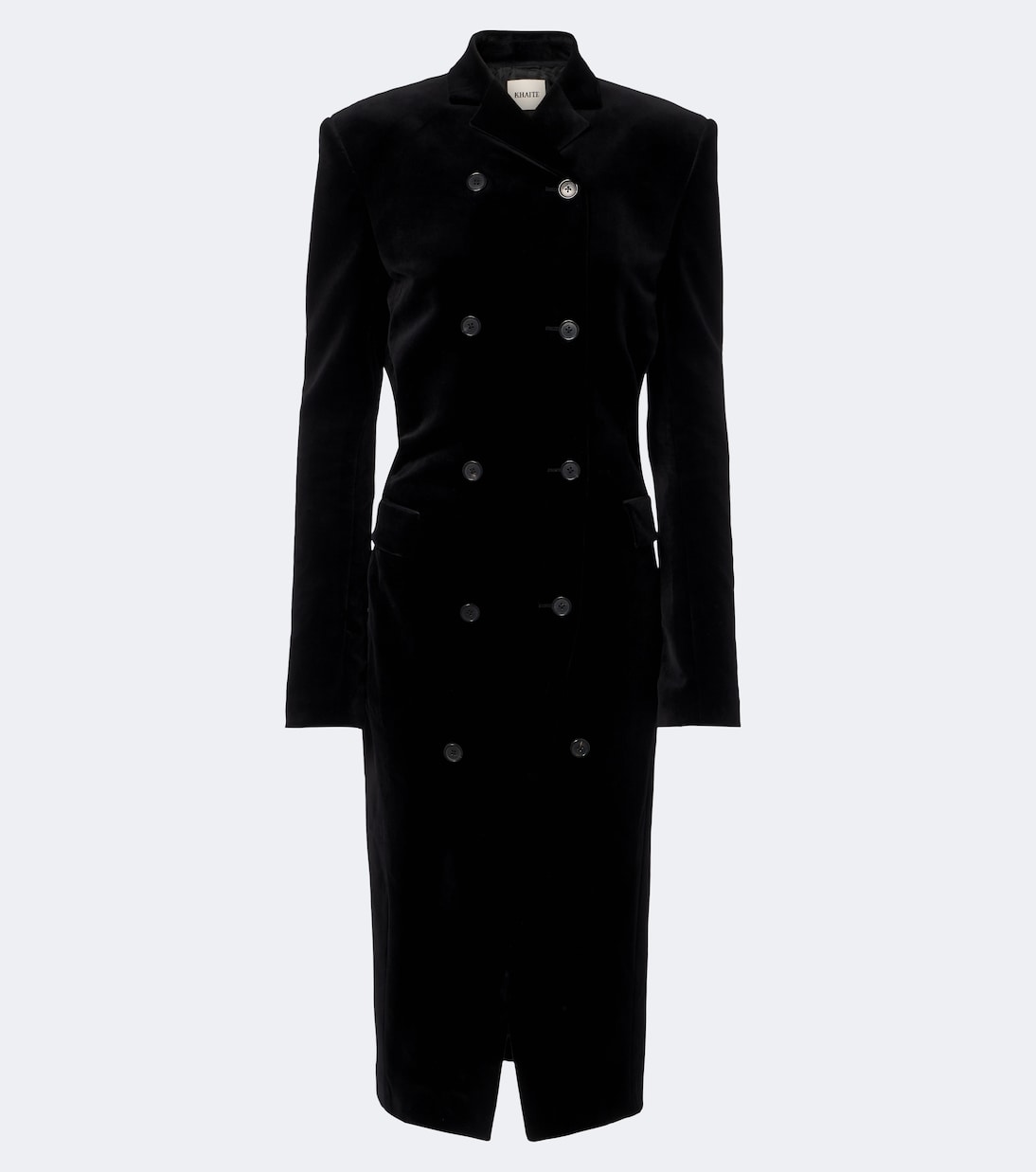 Khaite - Rolon cotton double-breasted coat