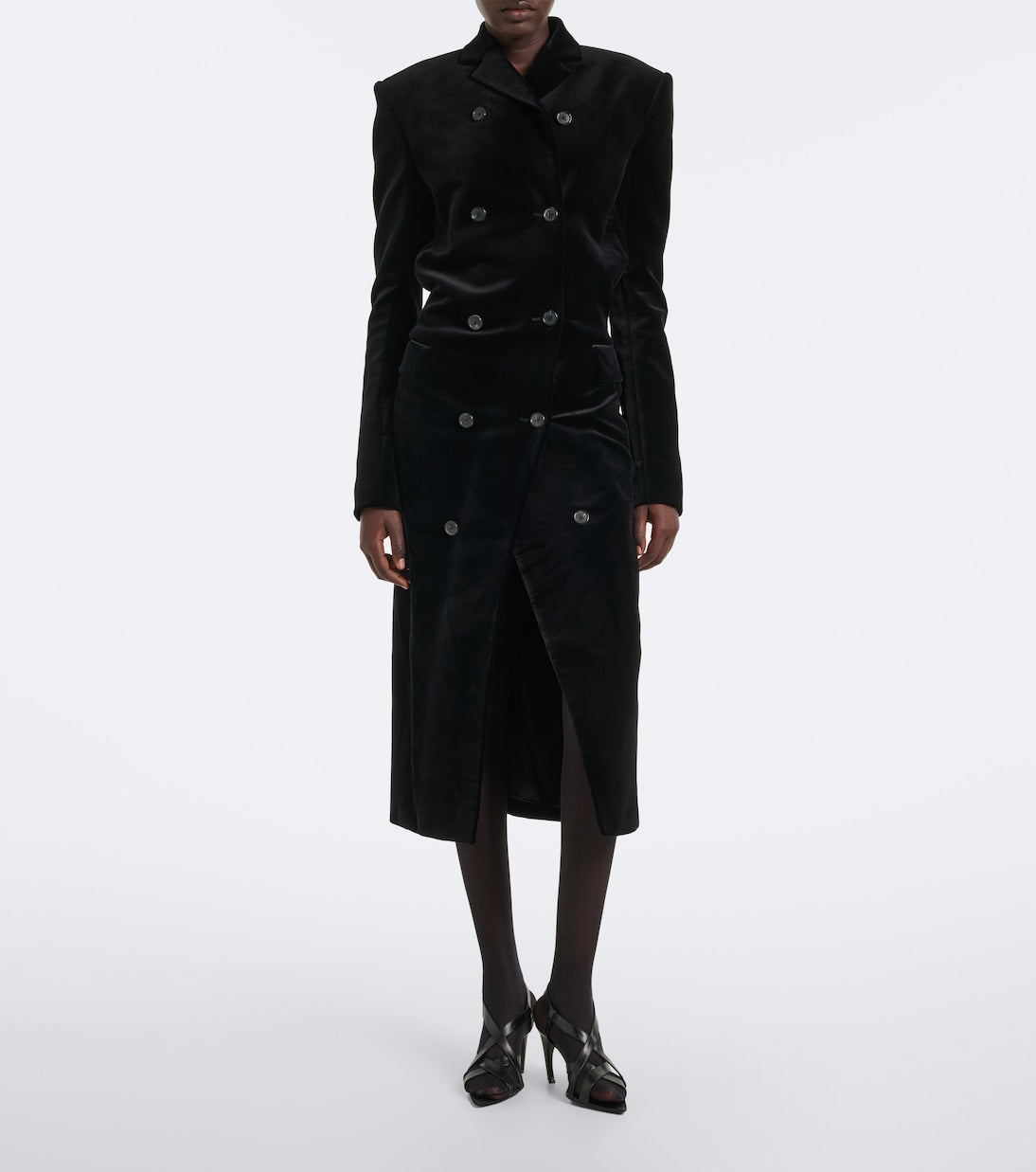 Khaite - Rolon cotton double-breasted coat