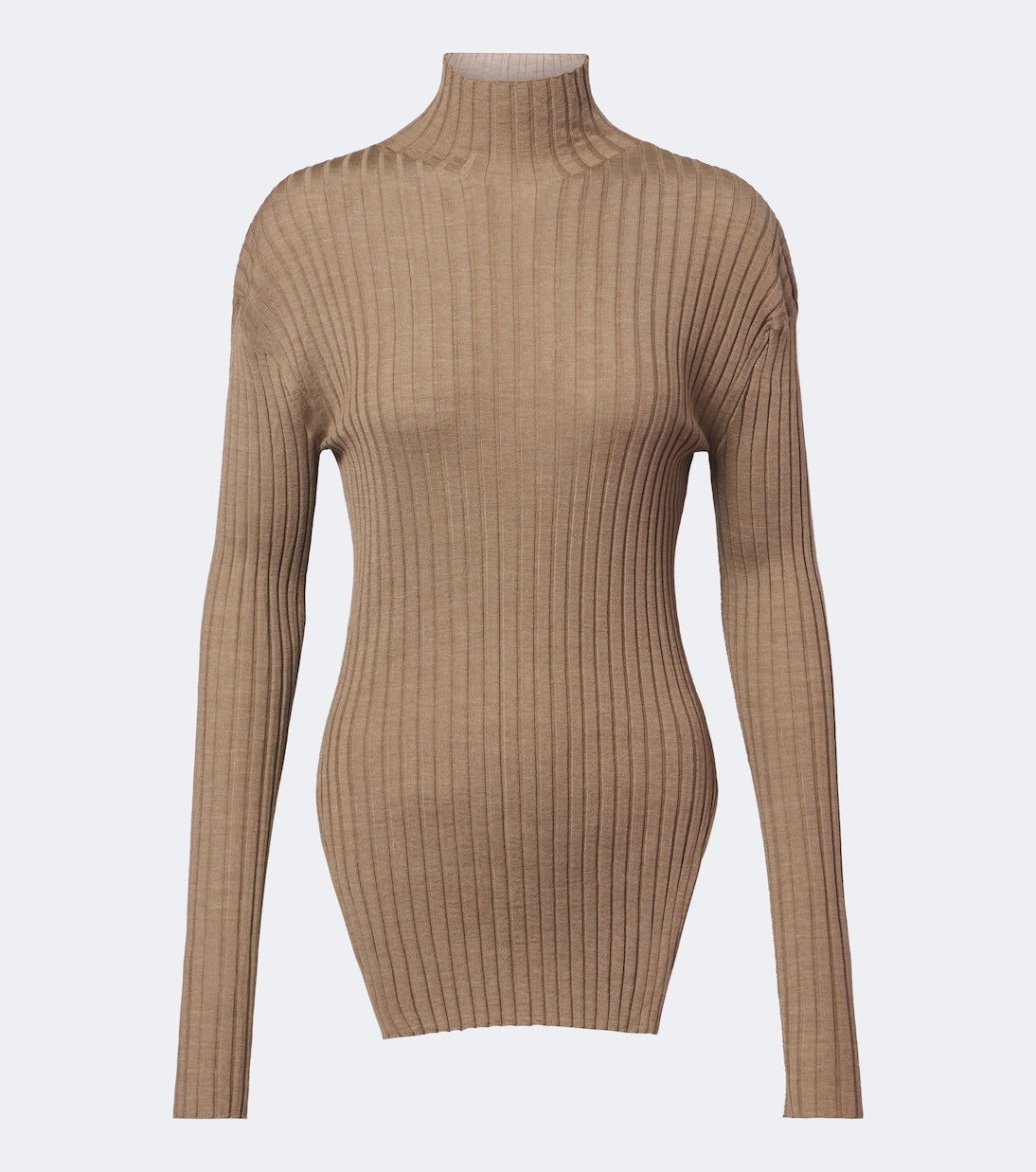 Khaite - Vinci wool and silk turtleneck top