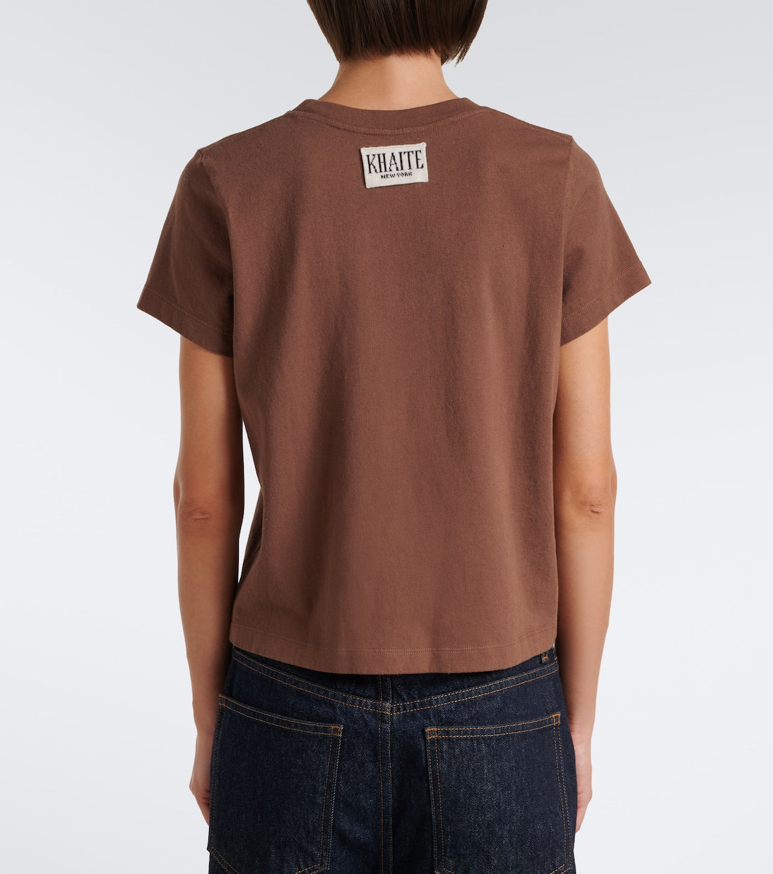 Khaite - Emmylou knitted cotton T-shirt