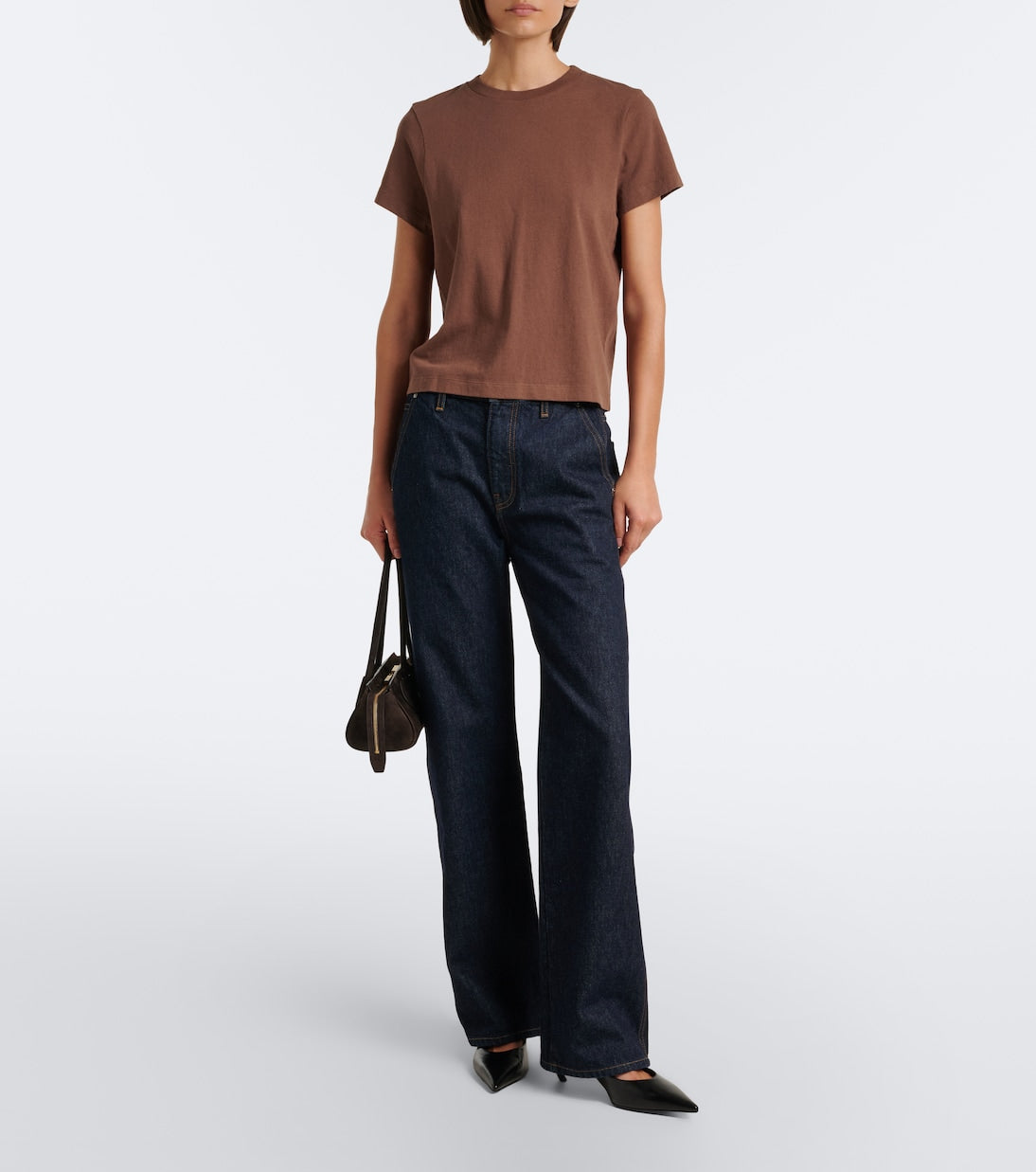 Khaite - Emmylou knitted cotton T-shirt