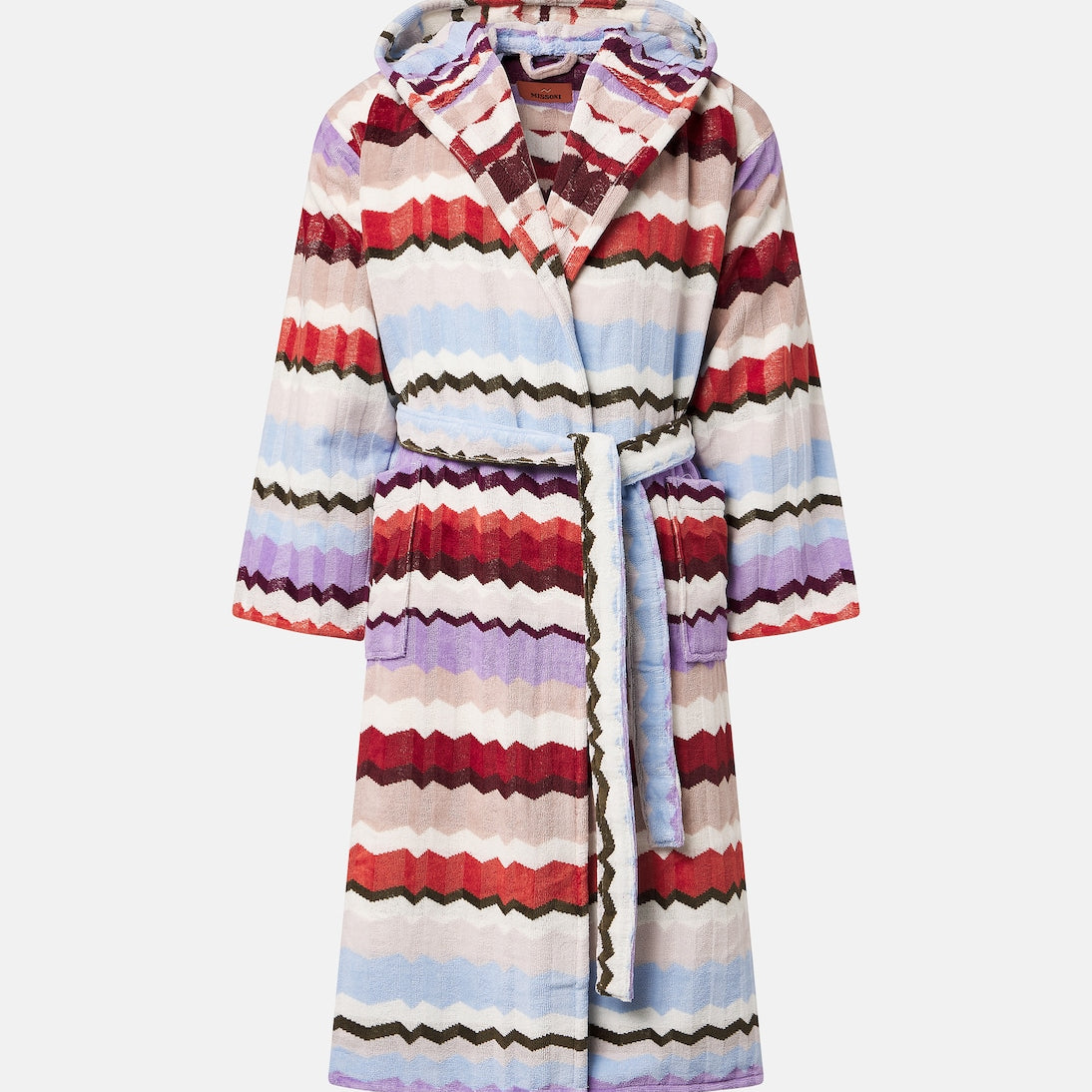 Missoni - Eva Zigzag cotton terry bathrobe