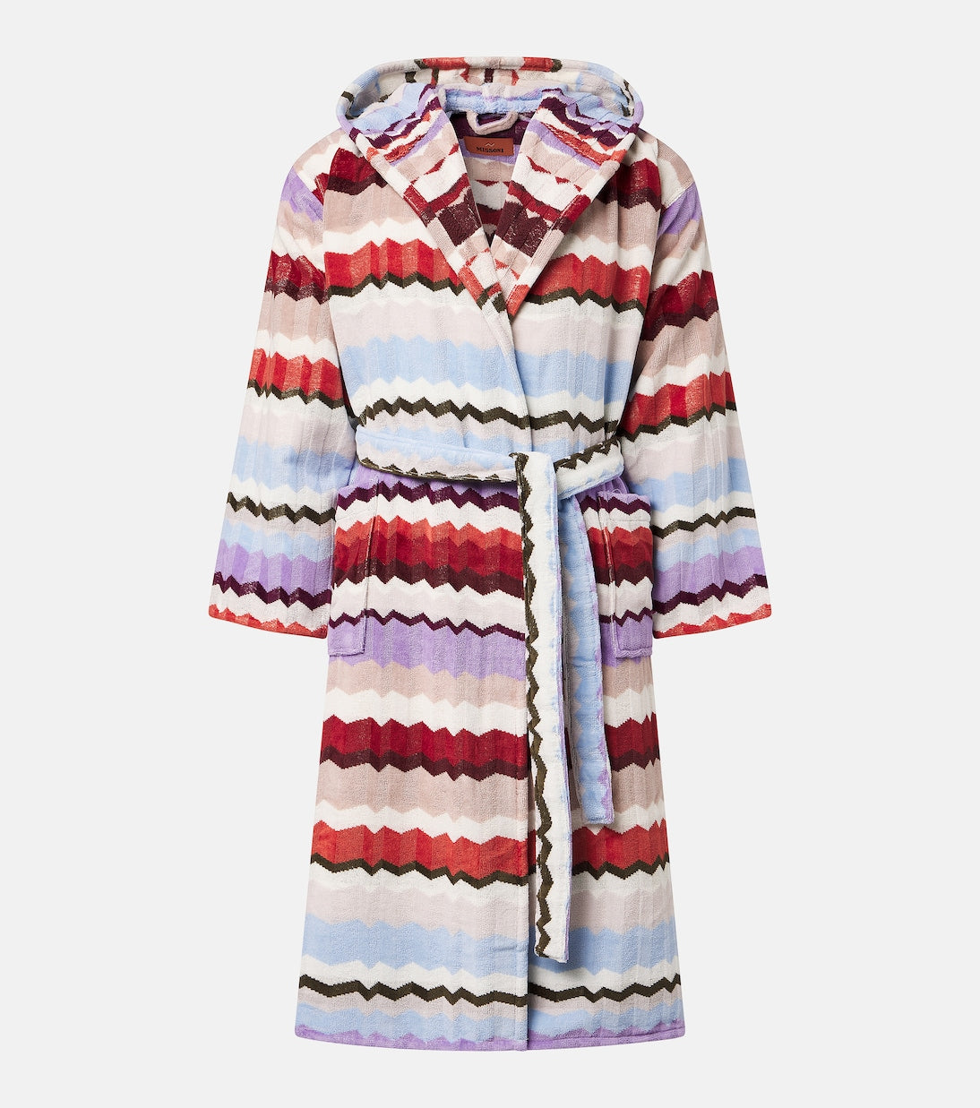 Missoni - Eva Zigzag cotton terry bathrobe