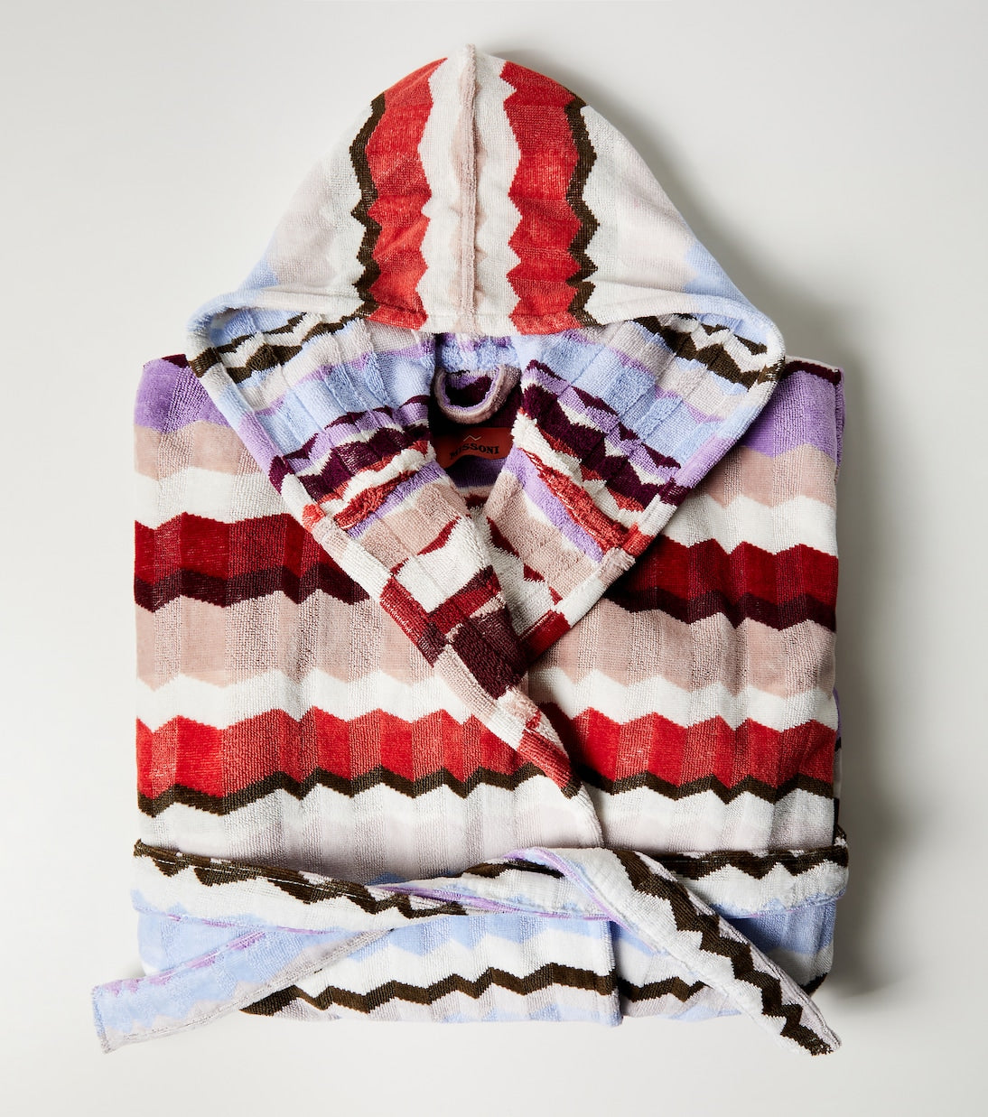 Missoni - Eva Zigzag cotton terry bathrobe