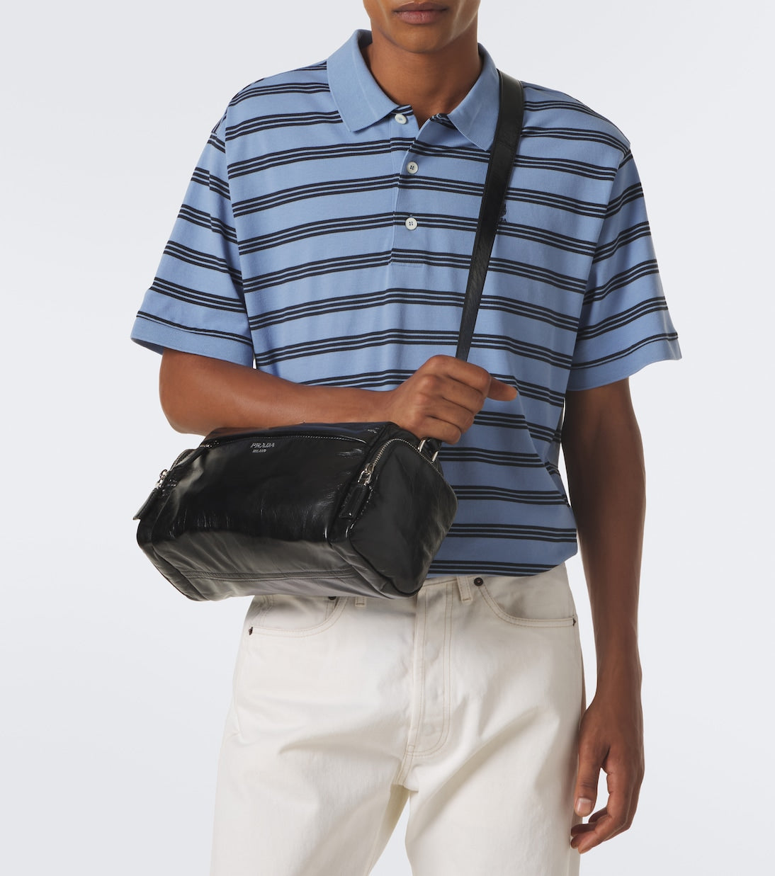 Prada - Leather shoulder bag