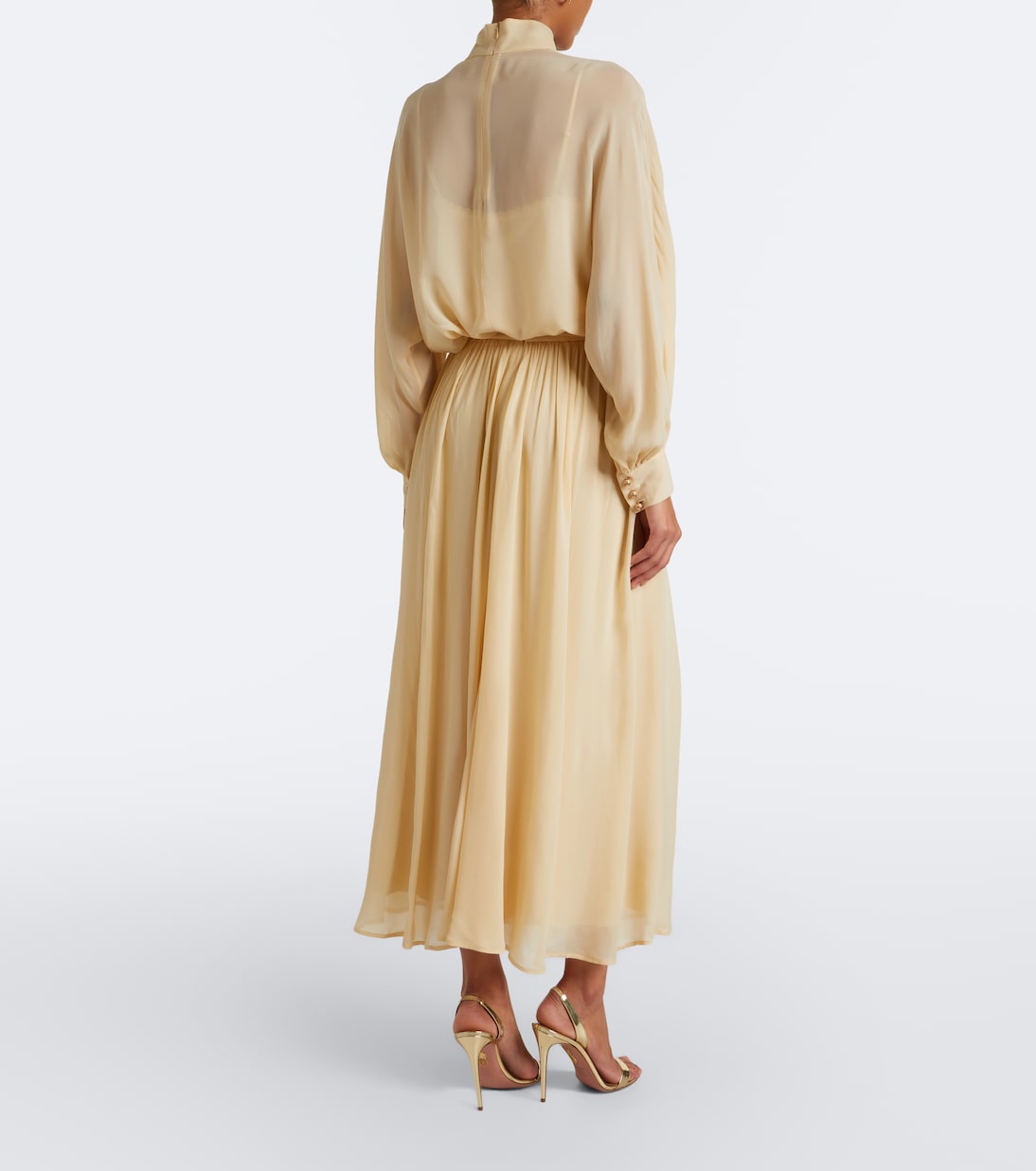 Zimmermann - Valiant belted pleated midi skirt