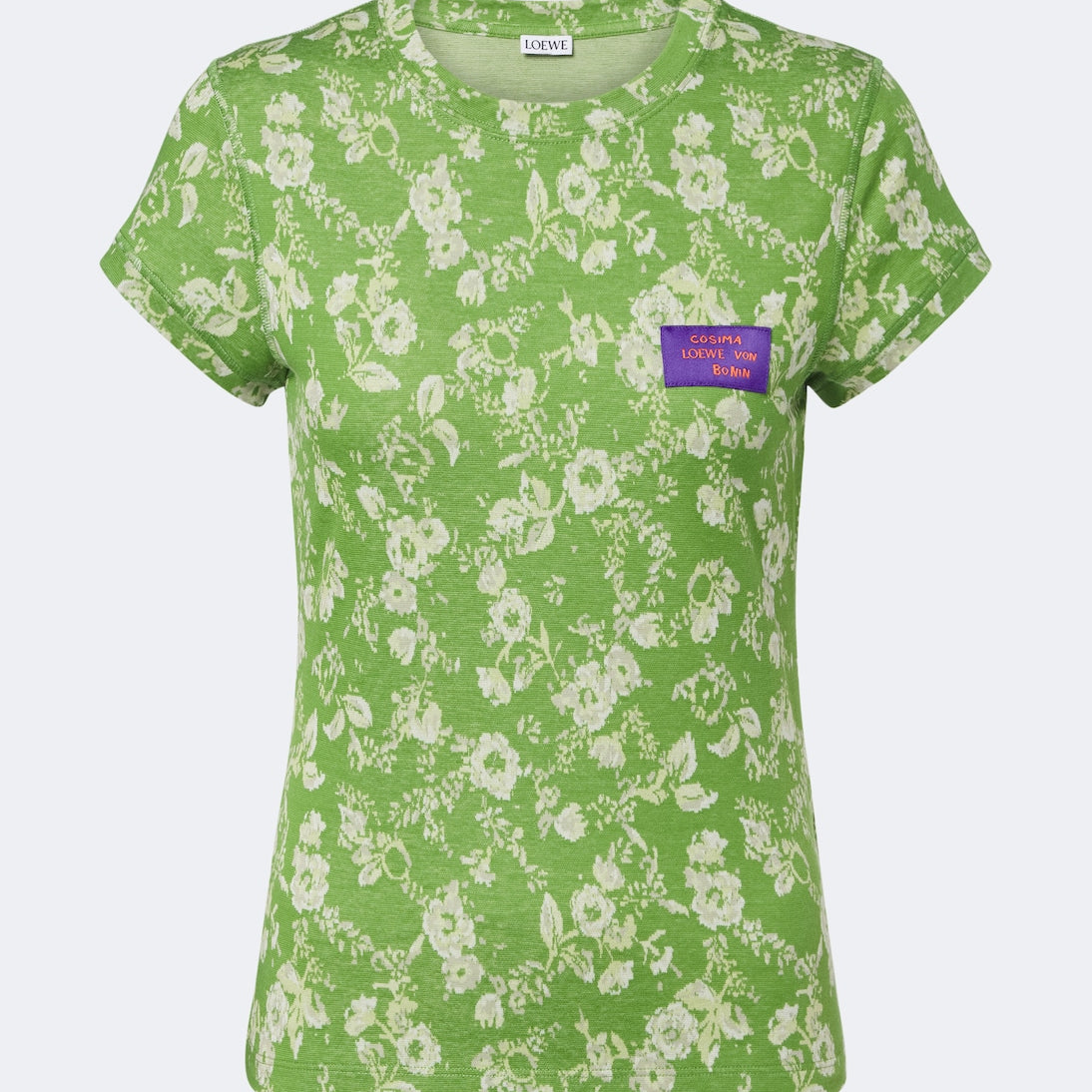 Loewe - x Cosima von Bonin floral cotton T-shirt