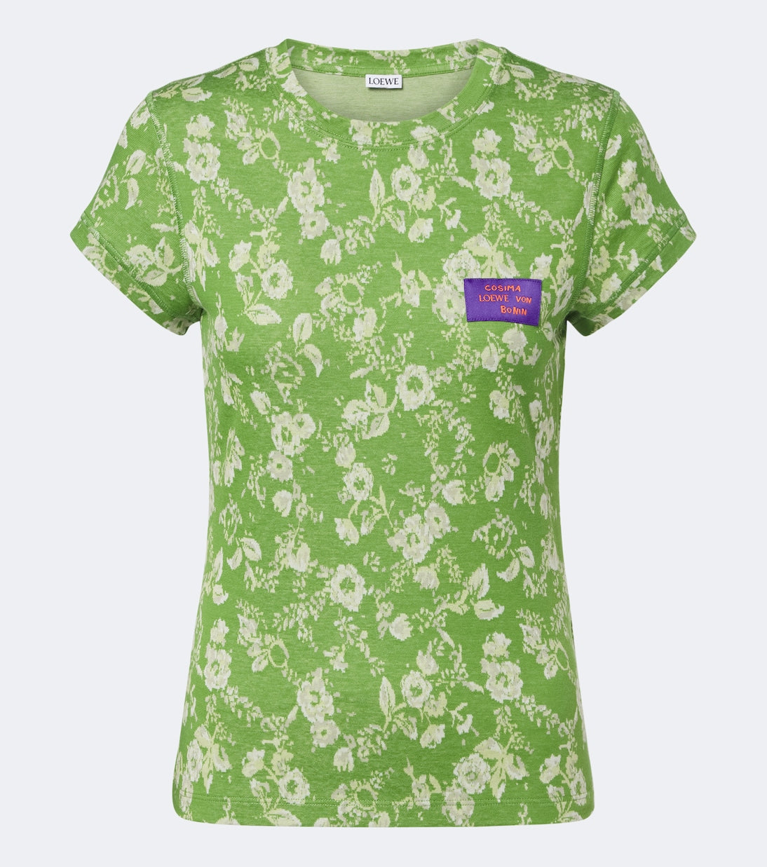 Loewe - x Cosima von Bonin floral cotton T-shirt