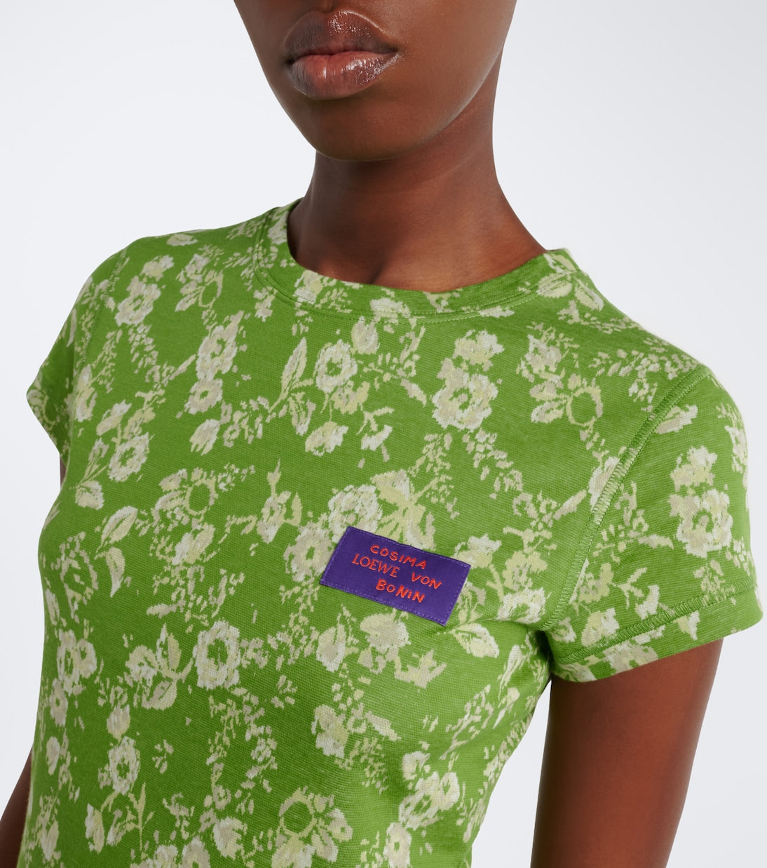 Loewe - x Cosima von Bonin floral cotton T-shirt