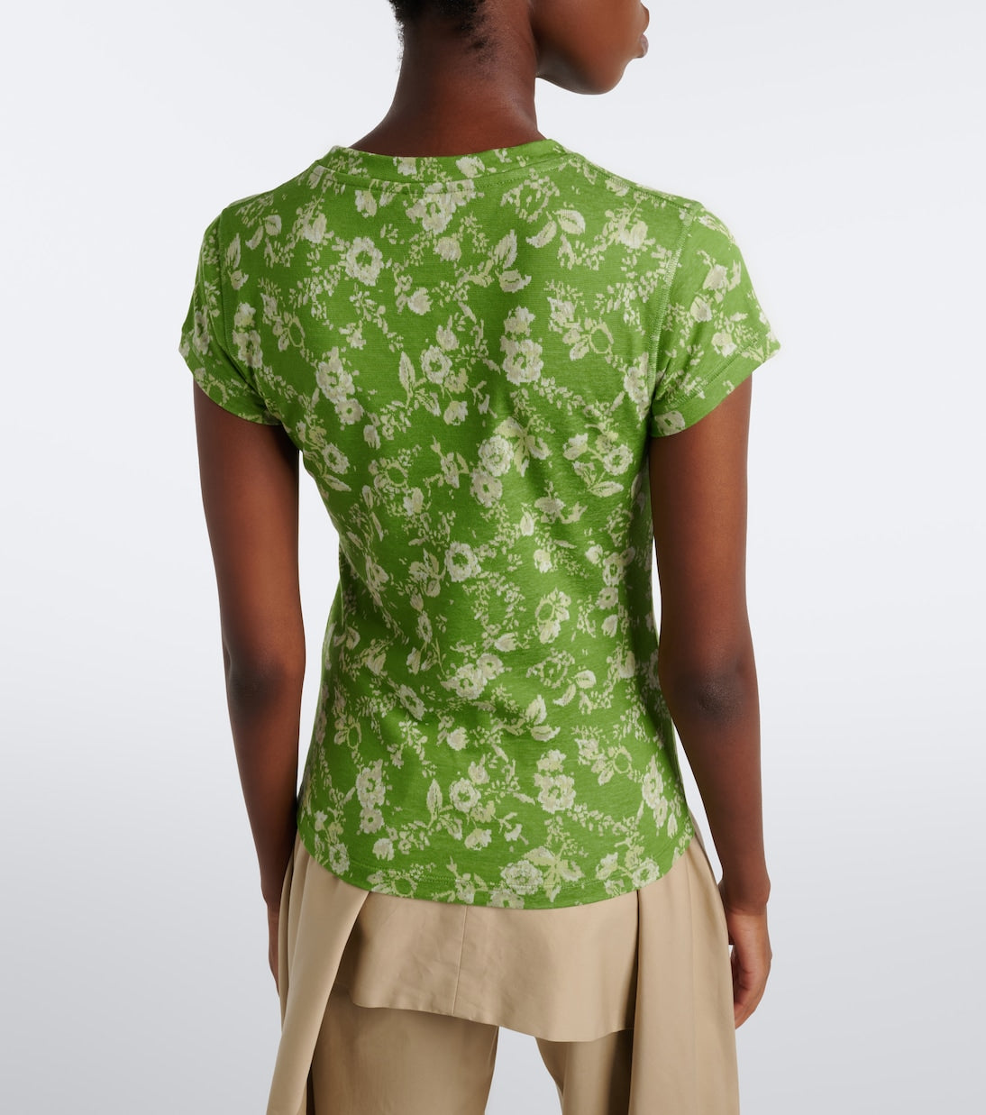 Loewe - x Cosima von Bonin floral cotton T-shirt