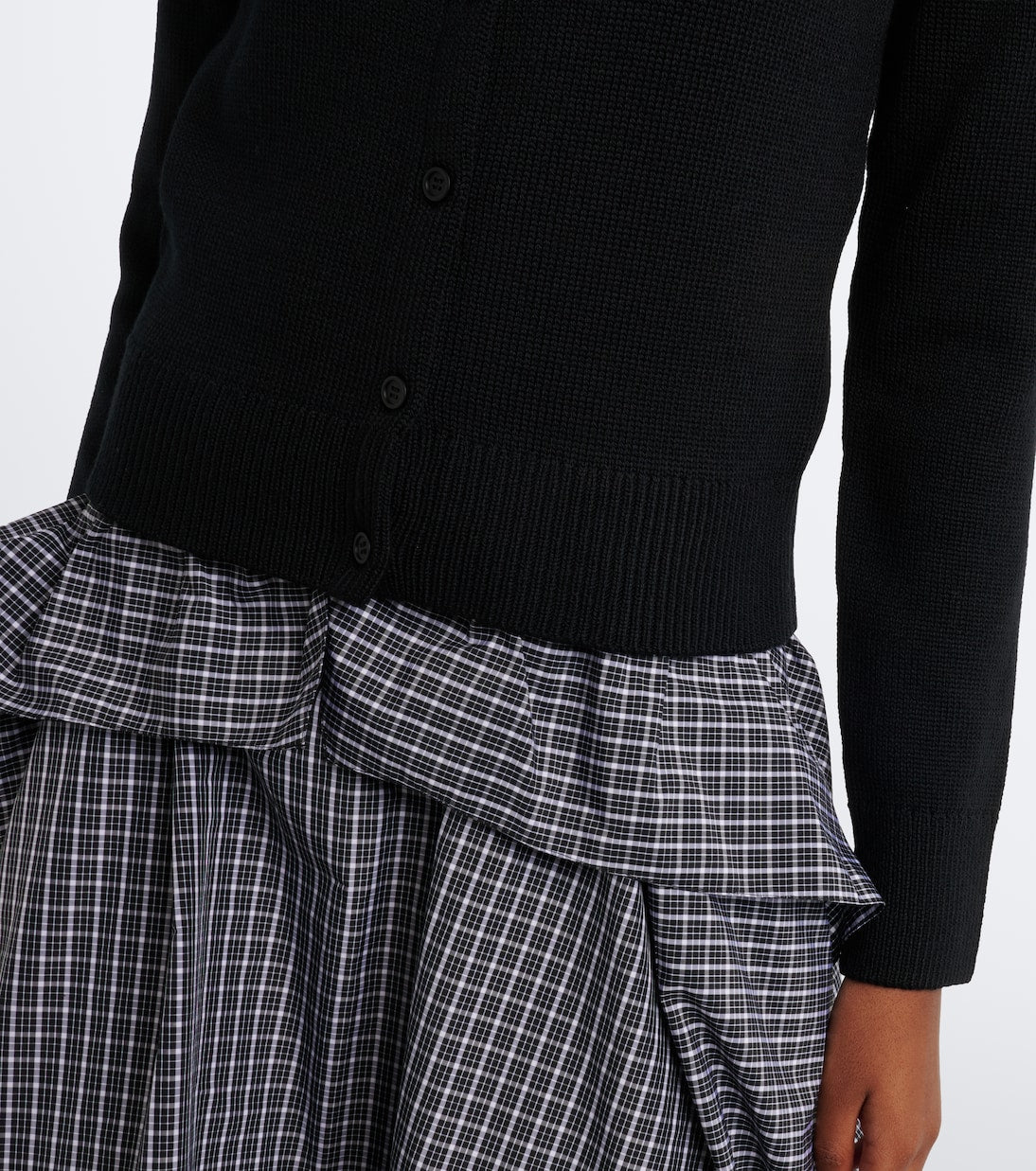 Loewe - Double L wool cardigan