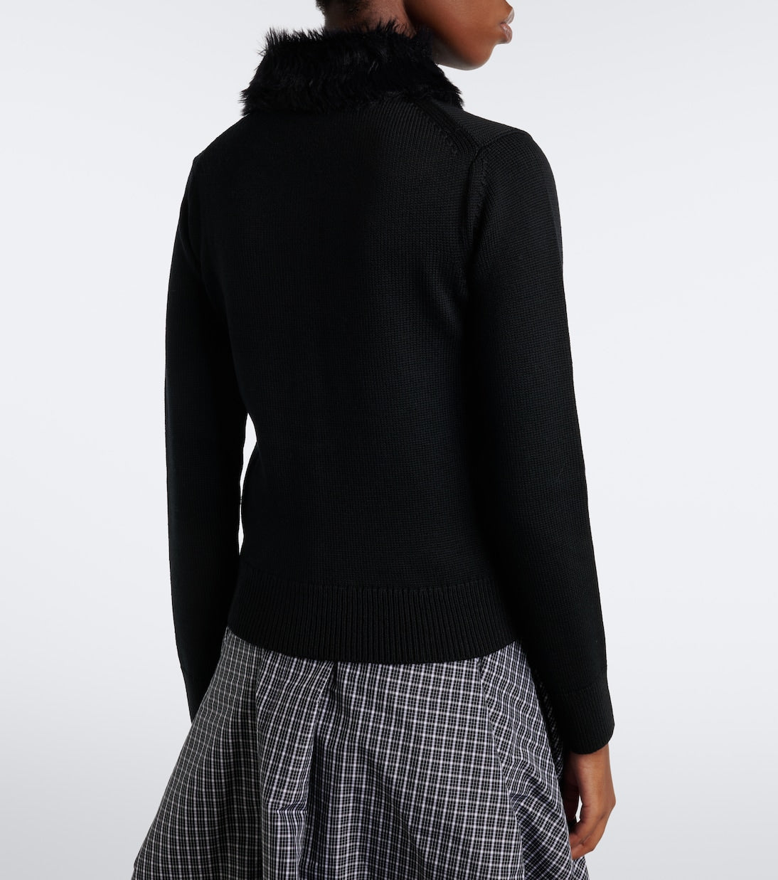 Loewe - Double L wool cardigan
