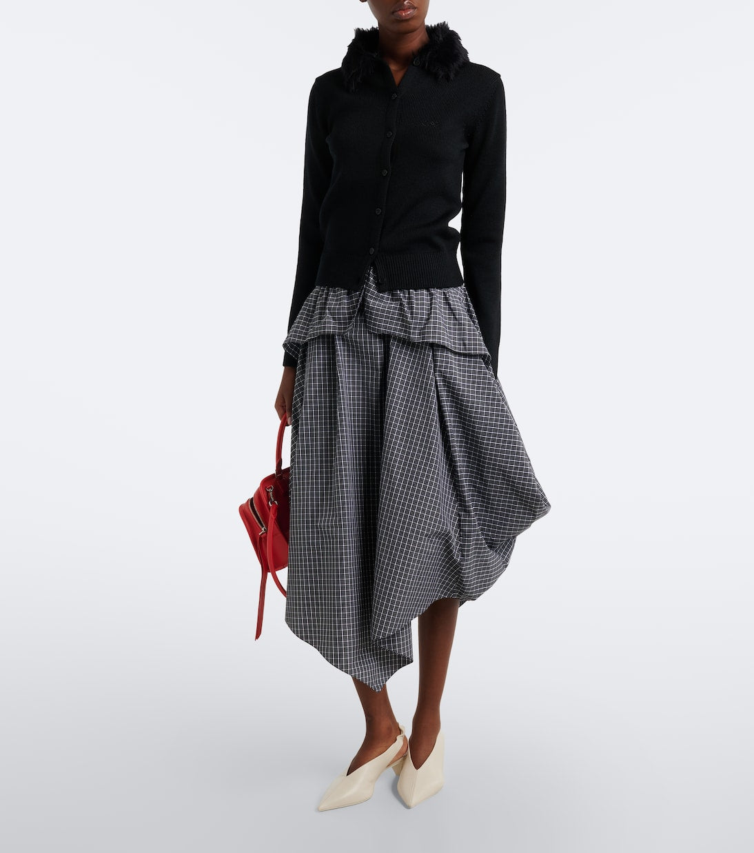 Loewe - Double L wool cardigan
