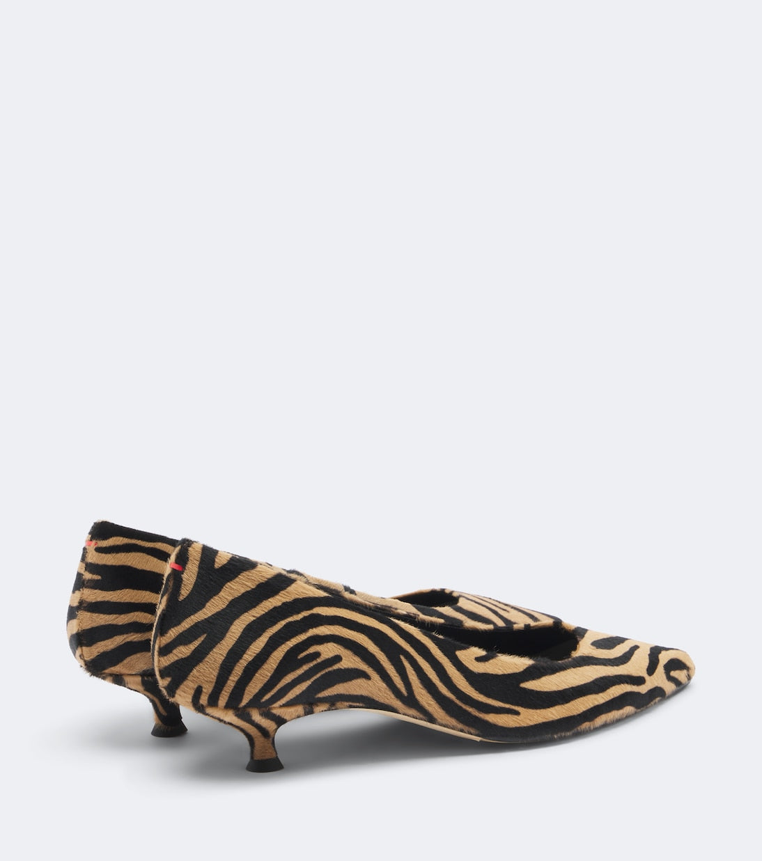 Aeyde - Cari tiger-print calf hair pumps