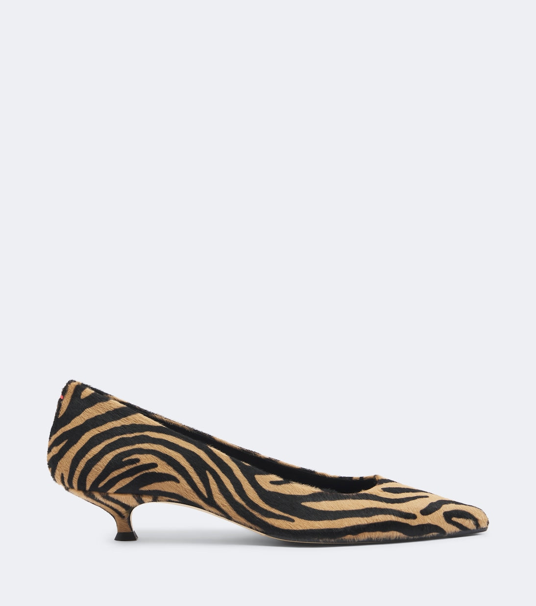 Aeyde - Cari tiger-print calf hair pumps