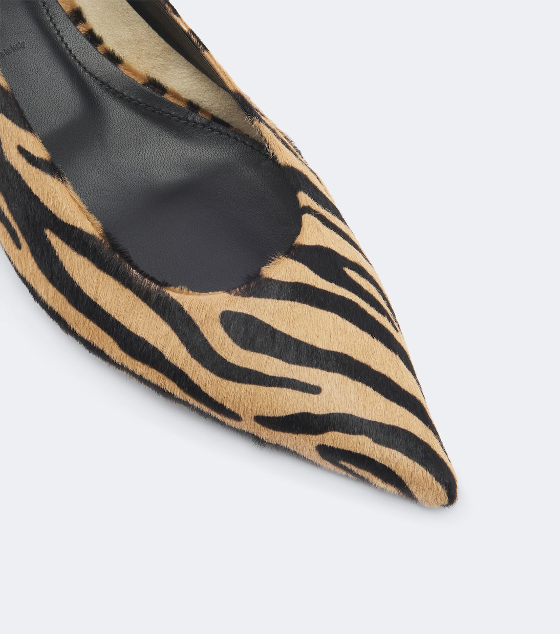 Aeyde - Cari tiger-print calf hair pumps