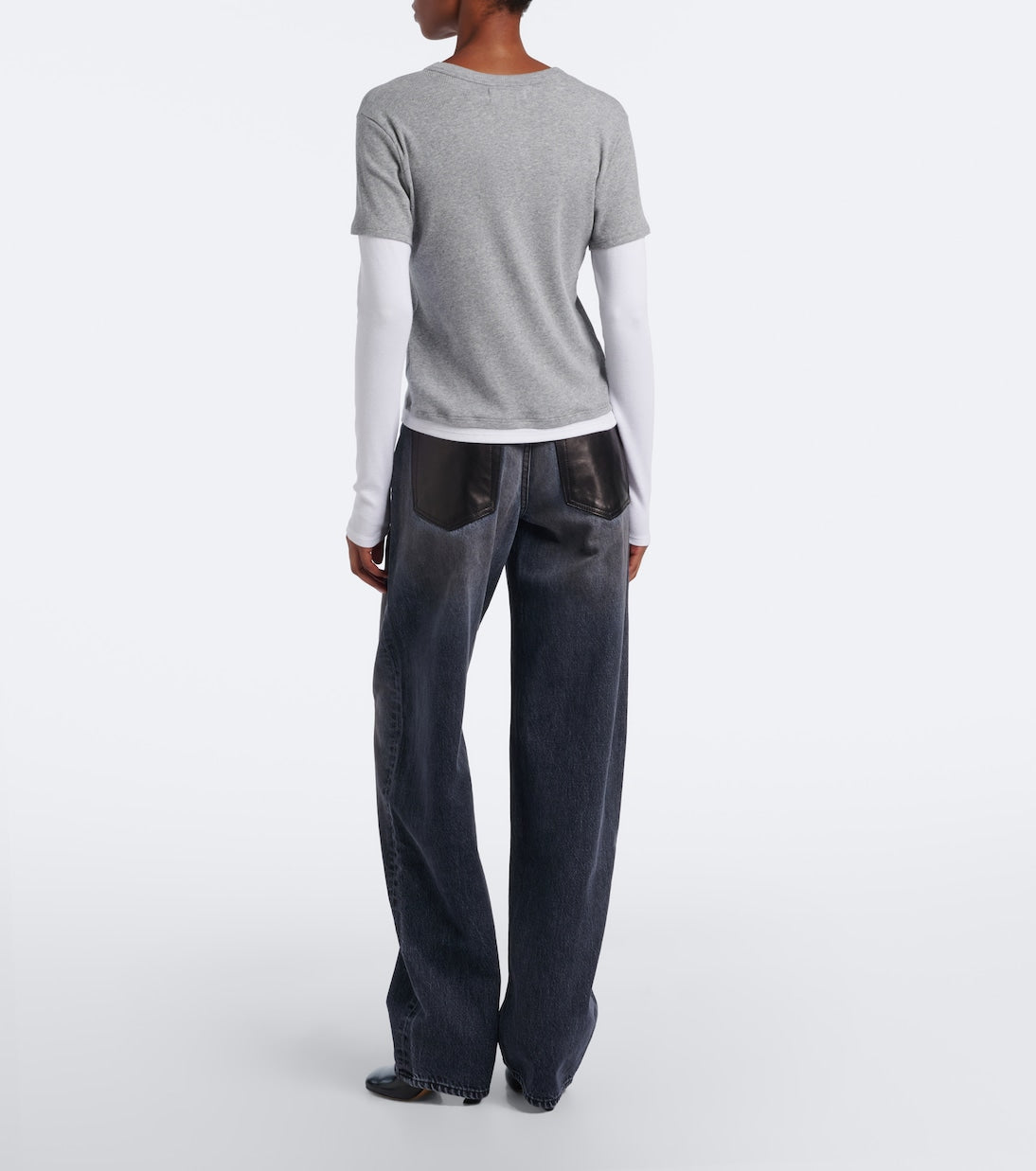 SLVRLAKE - Hailey barrel-leg jeans