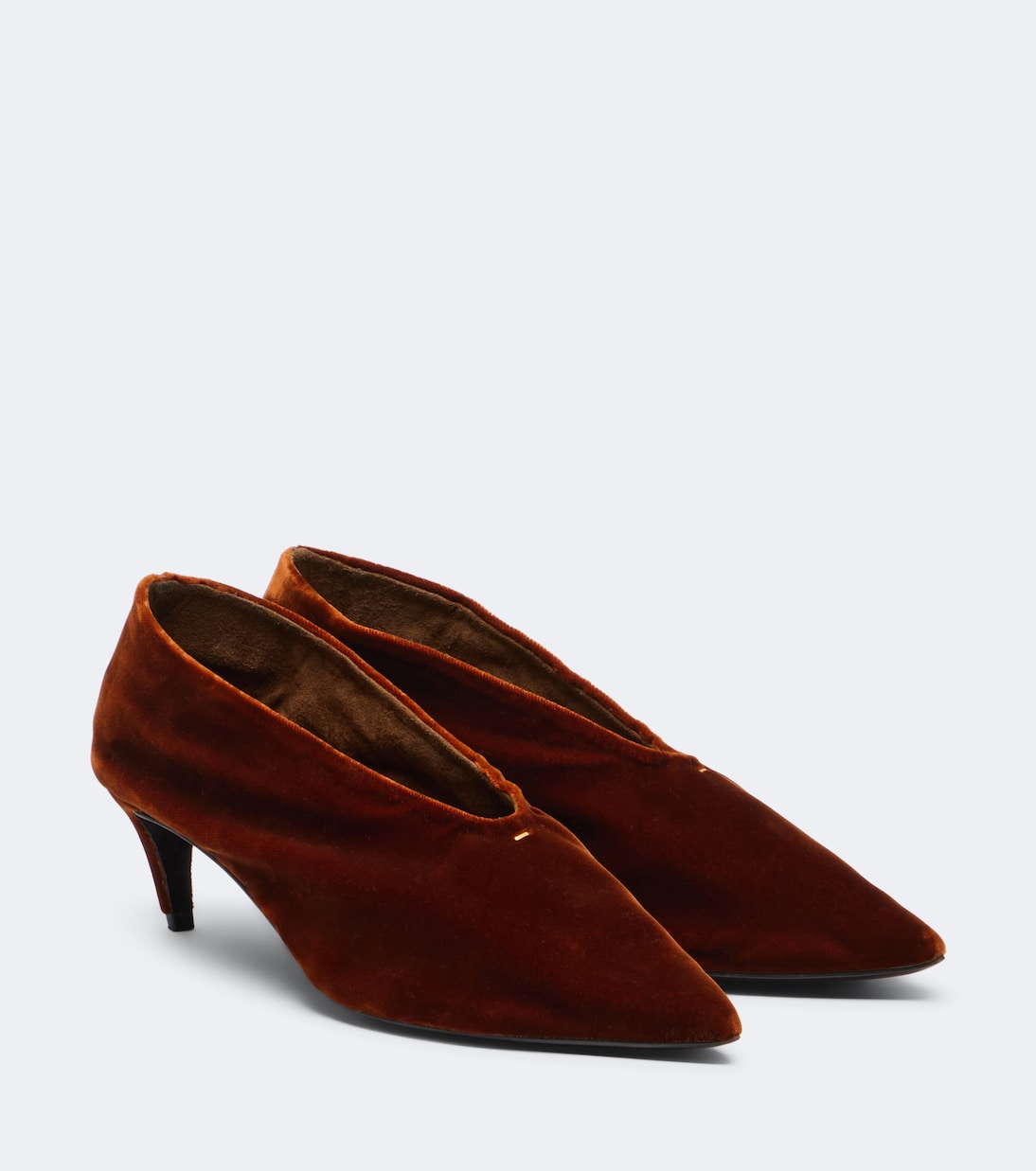 Khaite - Miriam velvet pumps